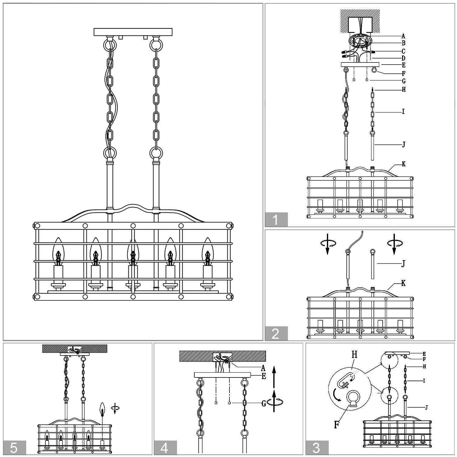 LNC BFMEFZLWS13552Q6 Pendant-Lights - View #10