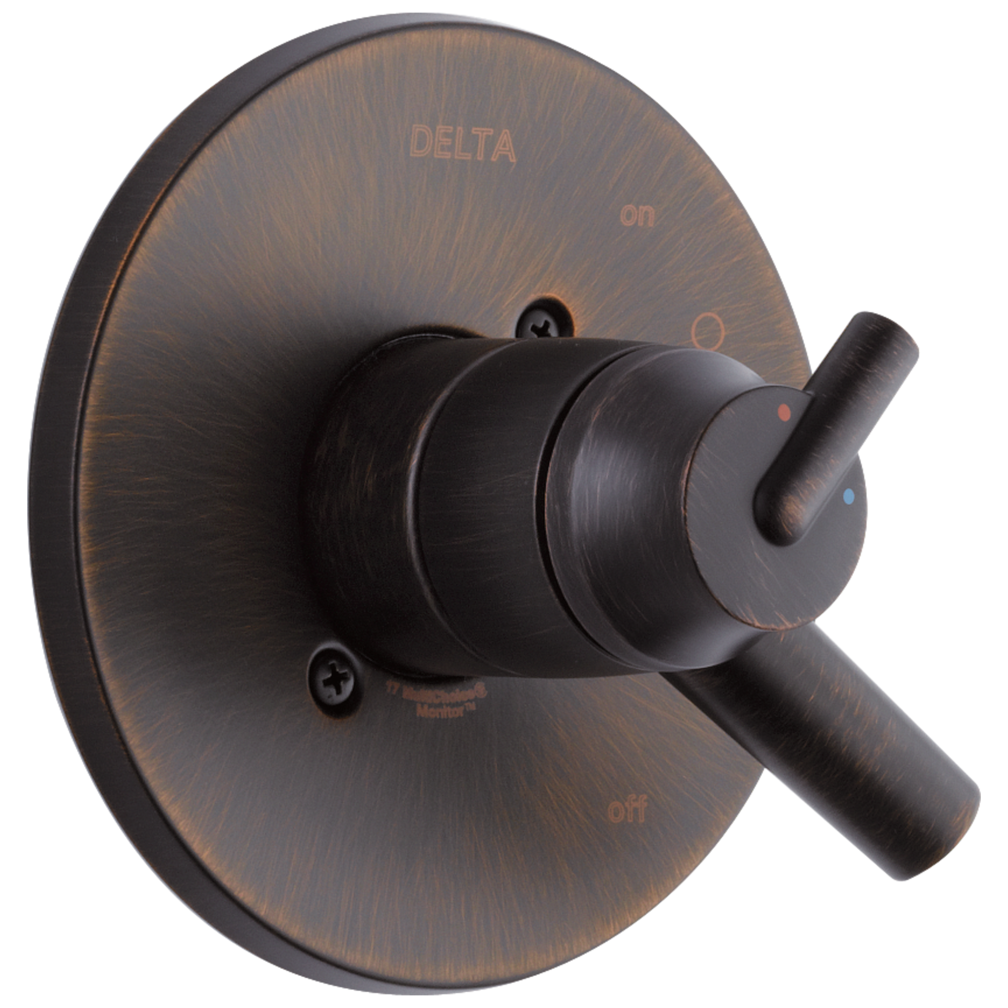 Delta T17059-RB Trinsic Venetian Bronze 2.75-Inches Universal Bathtub/Shower Trim ring 0.5-Inches -ID