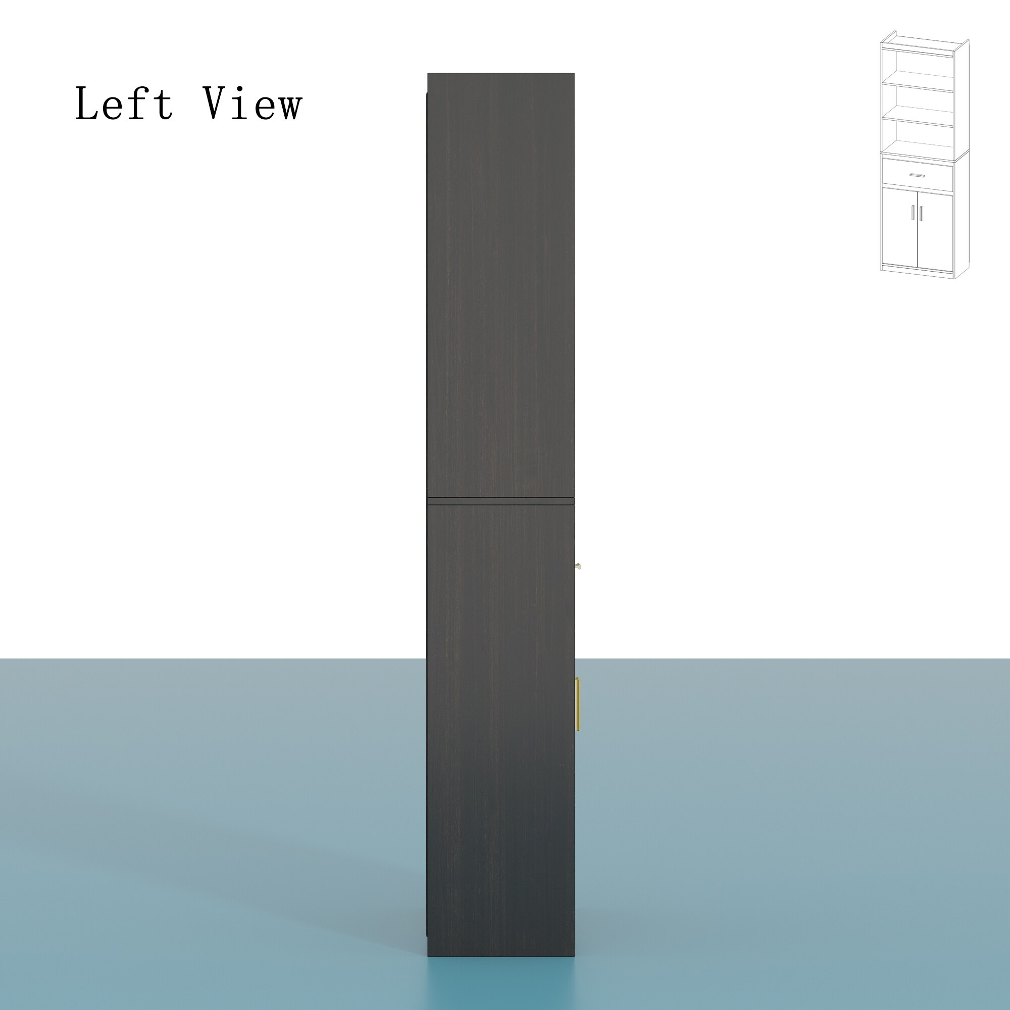 FUFU&GAGA LJY-KF200127-01 bookcases - View #5