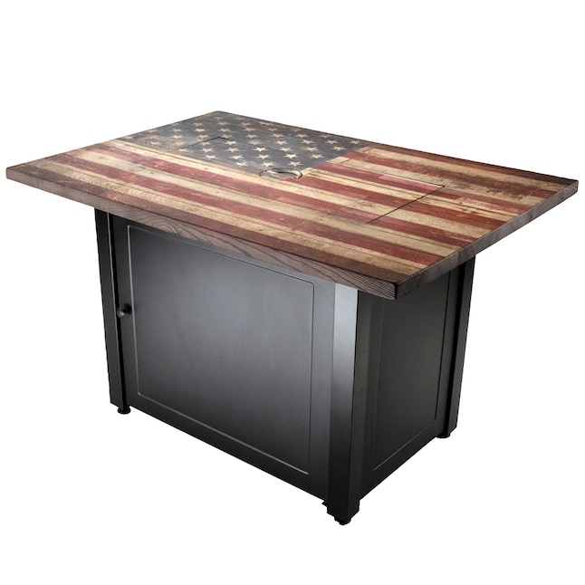 Steel Propane Gas Fire Pit, Endless Summer Gas Fire Pit Cover