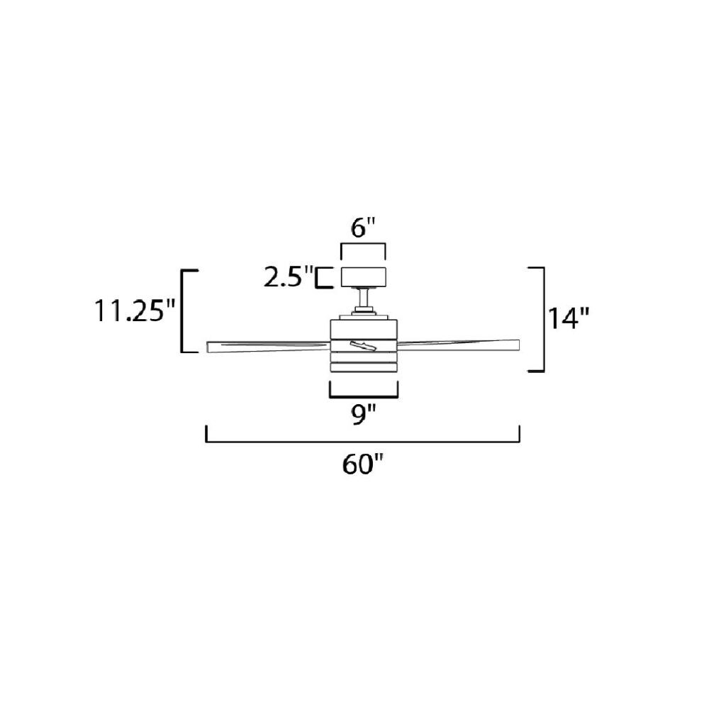 Maxim Lighting 88816SN Ceiling-Fans - View #3