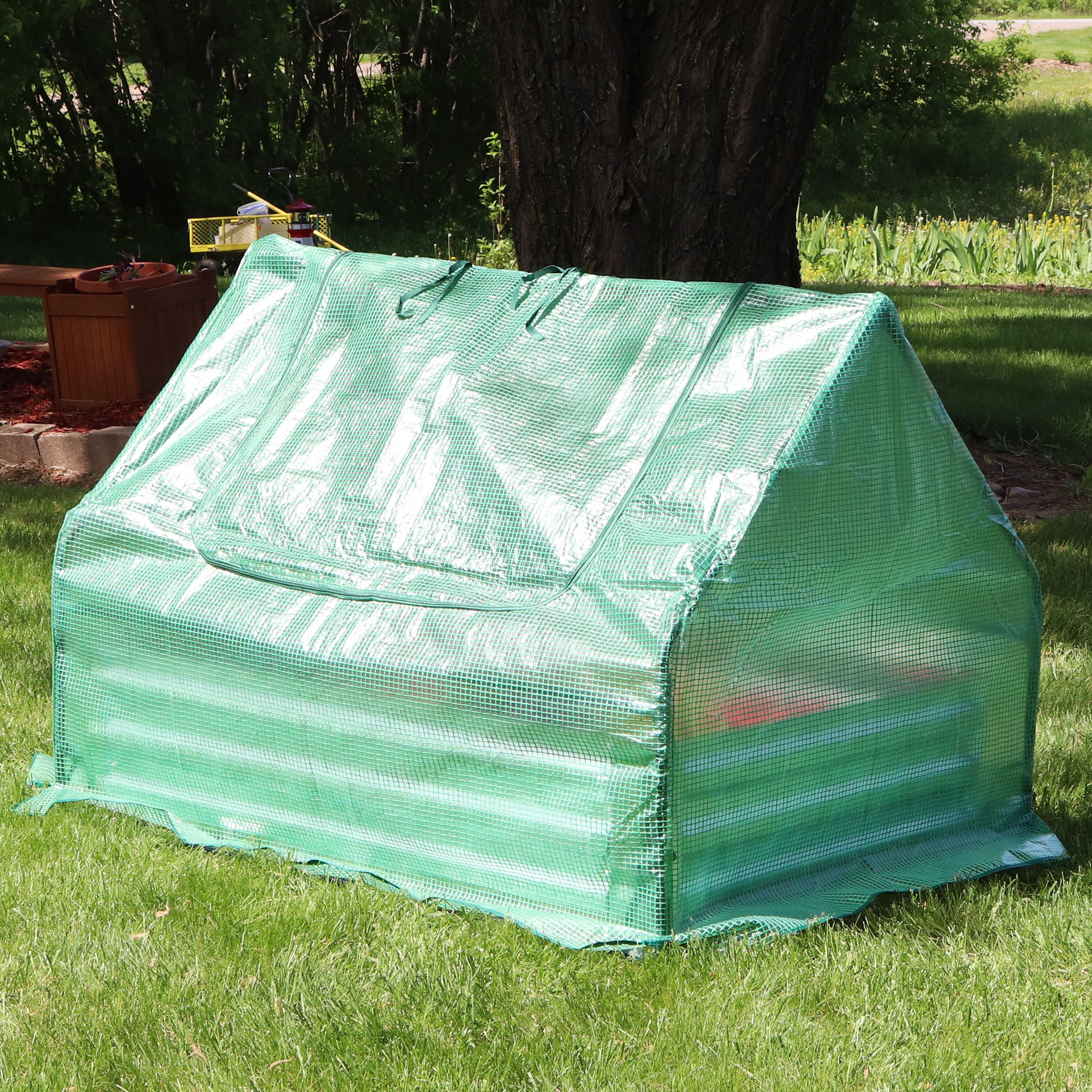 Sunnydaze Decor HB-821 greenhouses - View #2