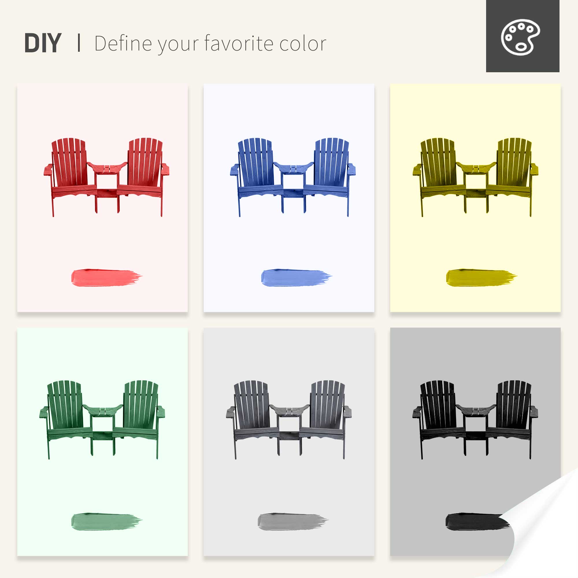 Outsunny 84B-396CG Patio-Chairs - View #8