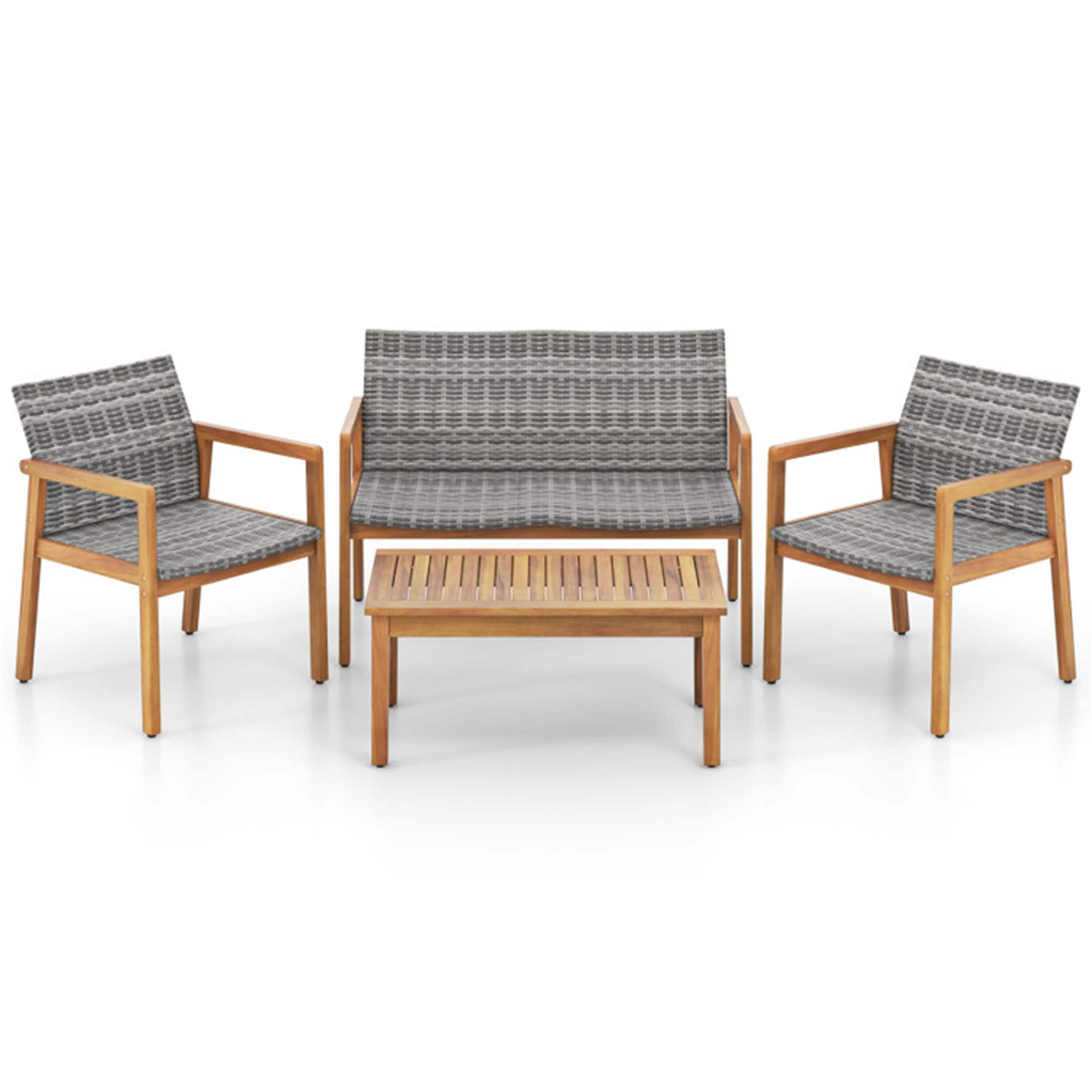 BABOOM BOM-72252WH-CO Patio-Conversation-Sets - View #2
