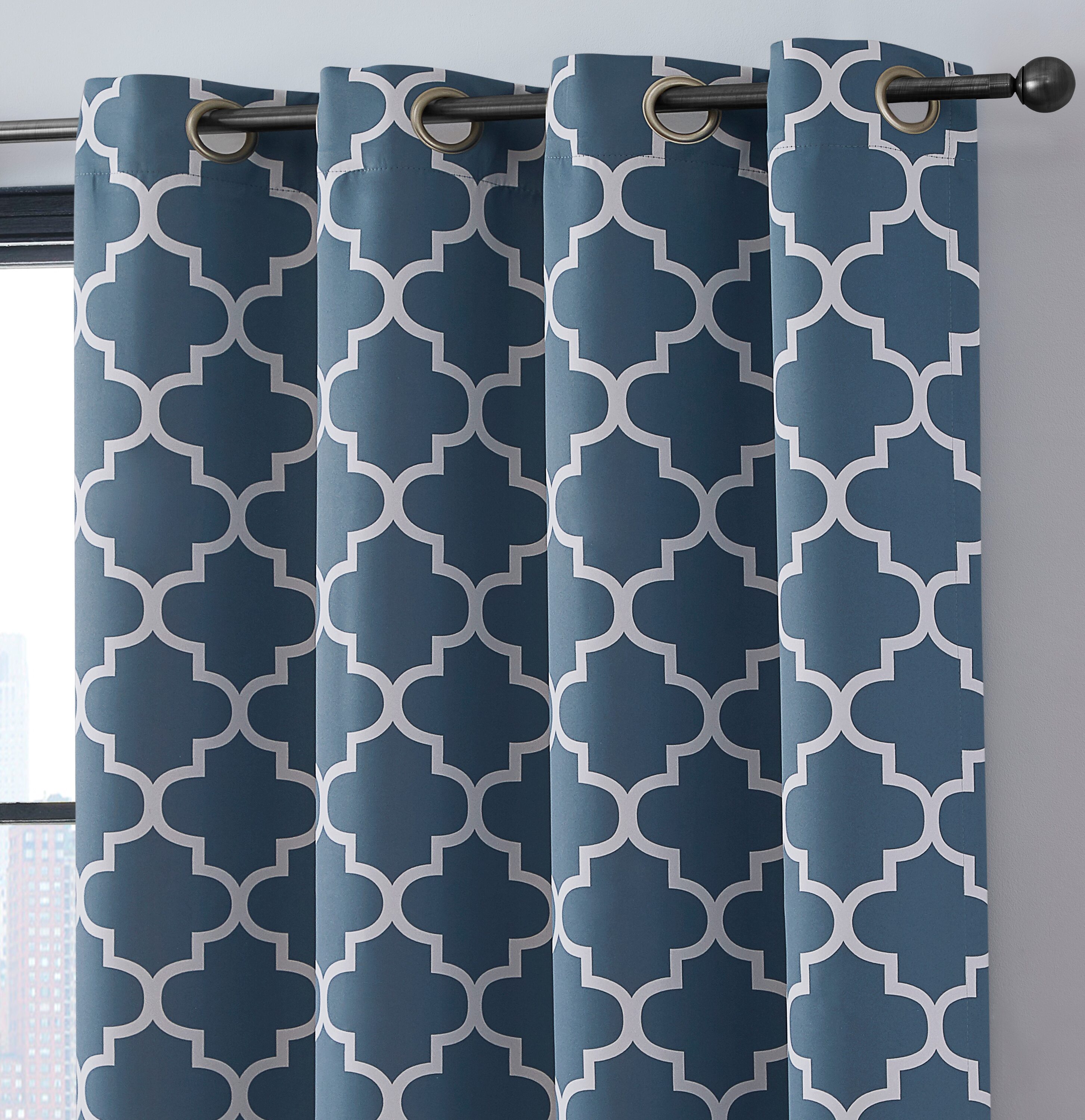 HLC.me LTTCPRNT-54DSTYBL curtains - View #6
