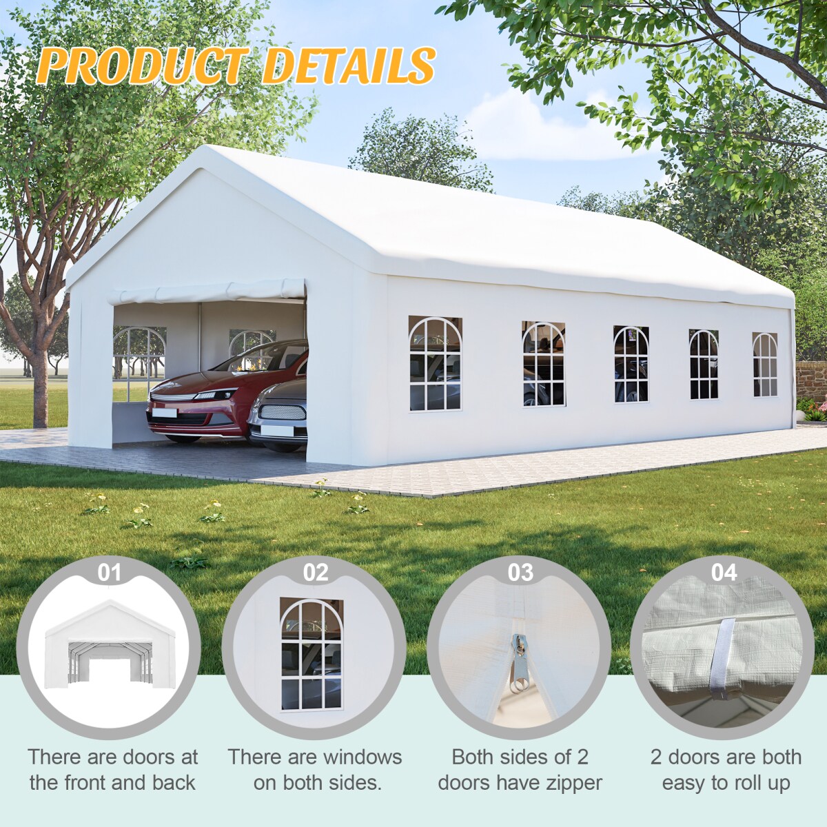 Streamdale Furniture W2505S00129 Carport-Covers - View #6