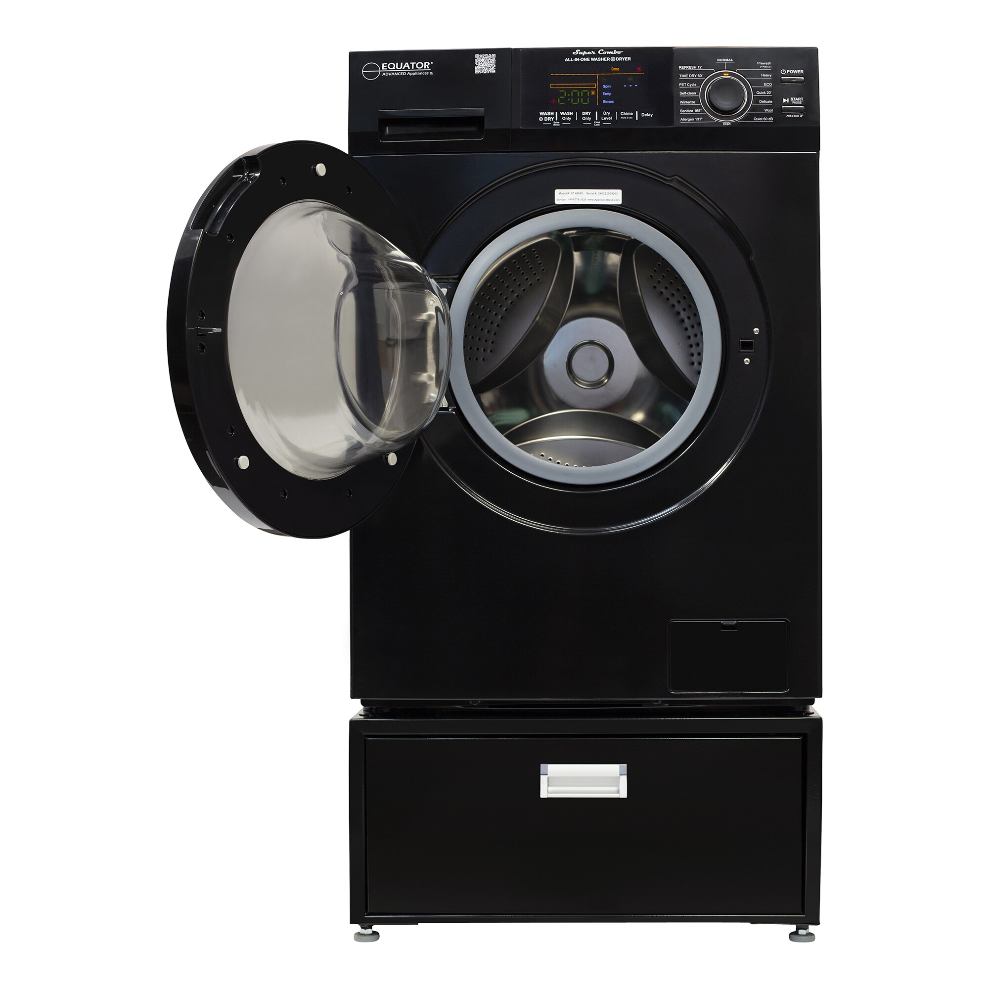 Equator Advanced Appliances EZ 4800 B + PDL 4455 Combination-Washers-Dryers - View #6