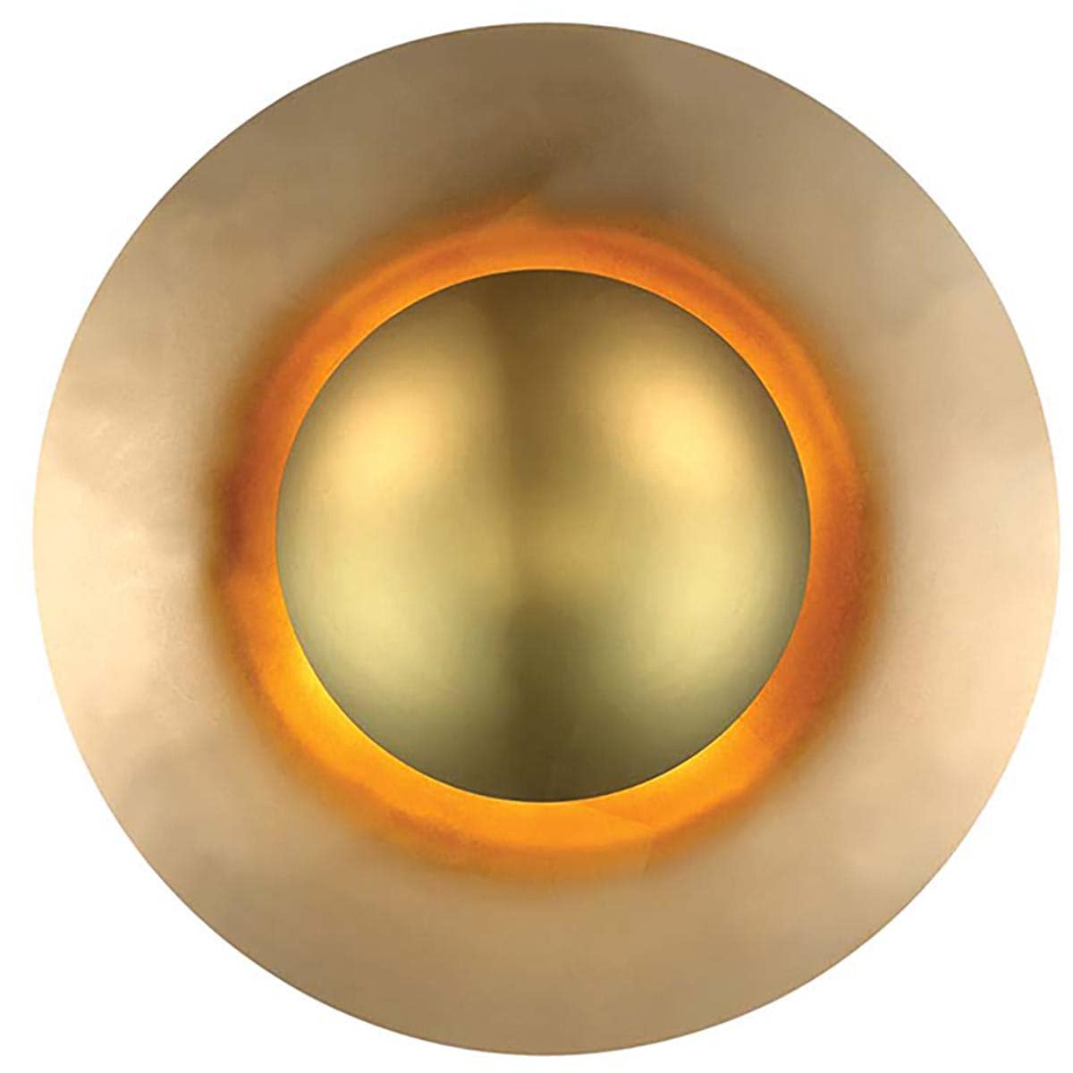 Modern Forms 936955 WS-30612-GL Blaze Wall Sconce Wall Light in 12in., Gold Leaf