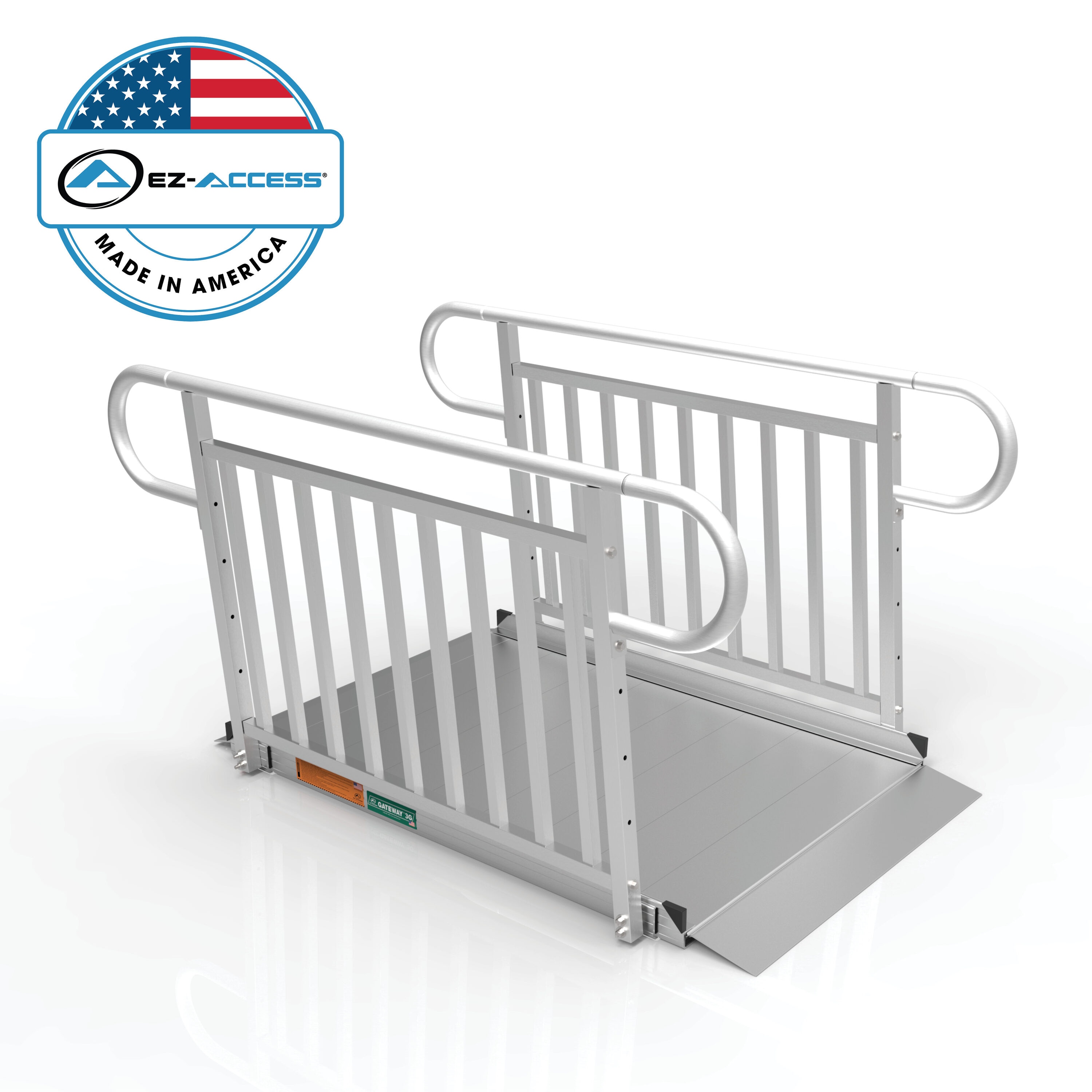 EZ-ACCESS GATEWAY3G 05VP 5-Feet x 36-Inches Aluminum Portable Entryway Wheelchair Ramp