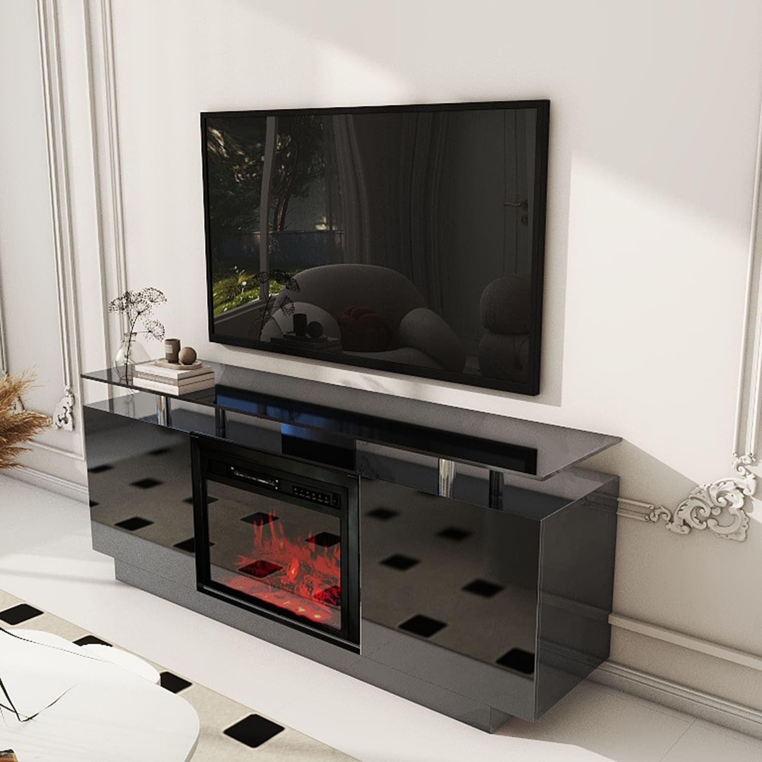 Bybafun YC2900001 Electric-Fireplaces - View #4