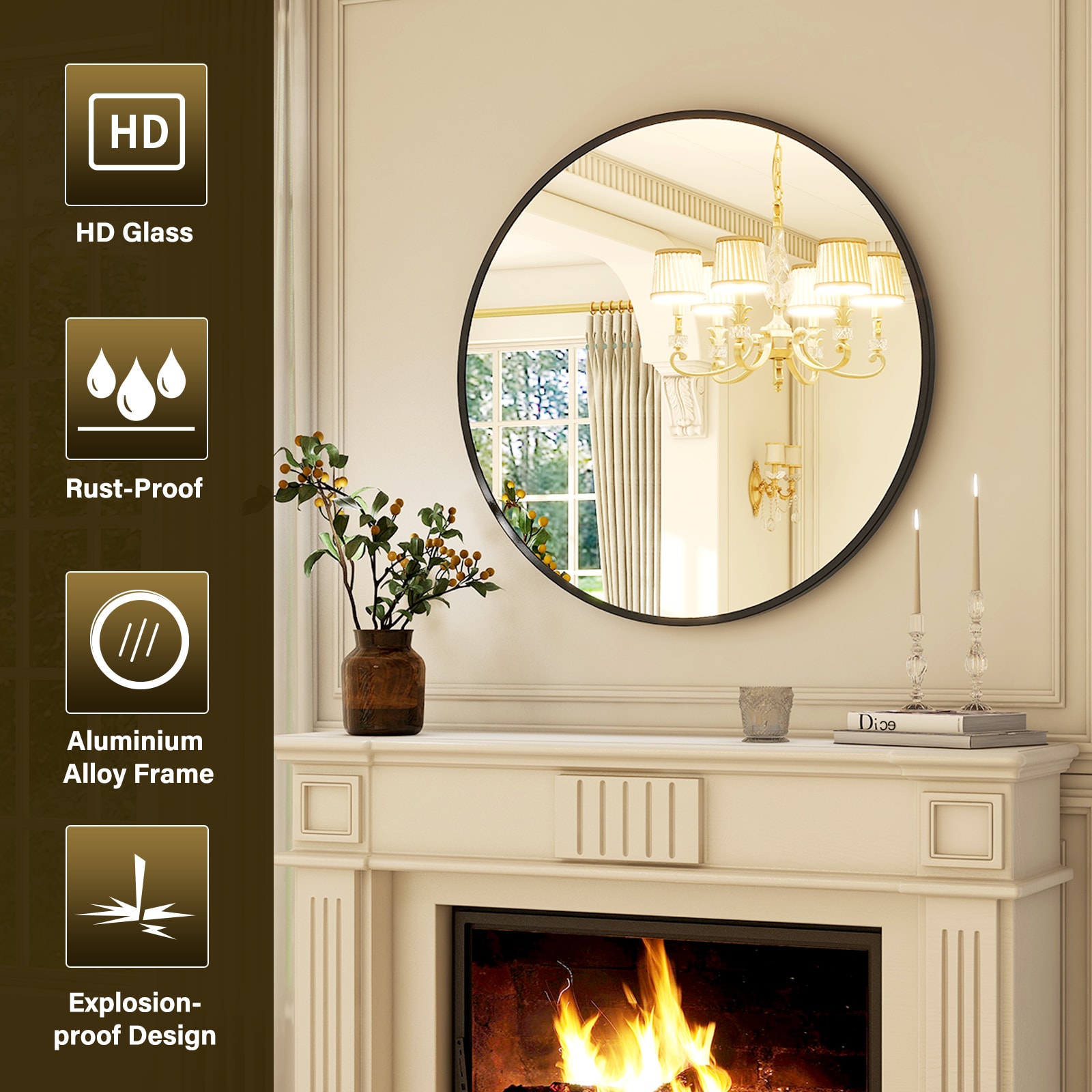 BEAUTYPEAK RM20B Decor-Mirrors - View #6