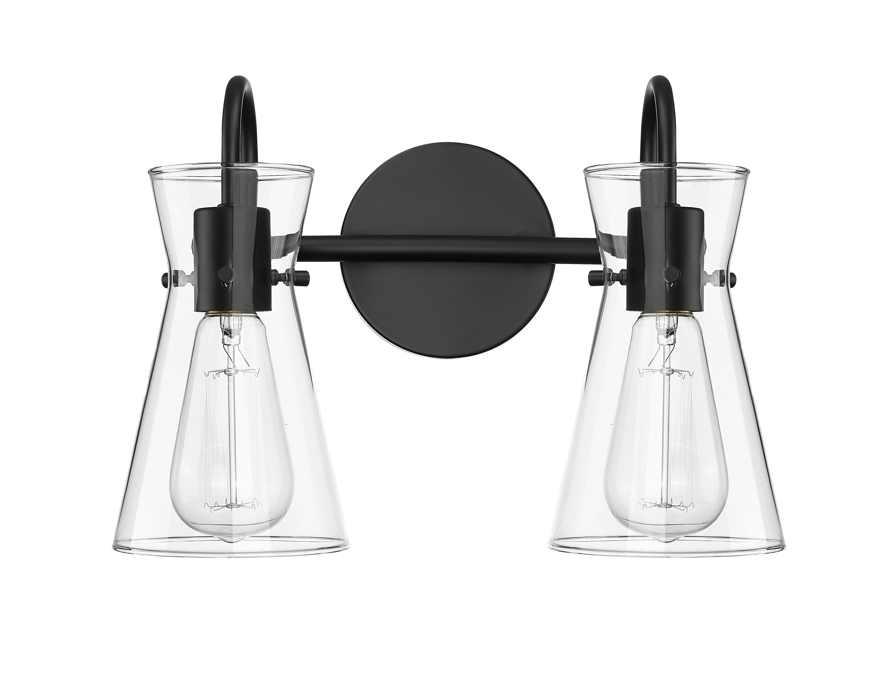 Millennium Lighting 21002-MB Camellia 13.4-in 2 -Light Matte Gold Modern/contemporary Vanity light