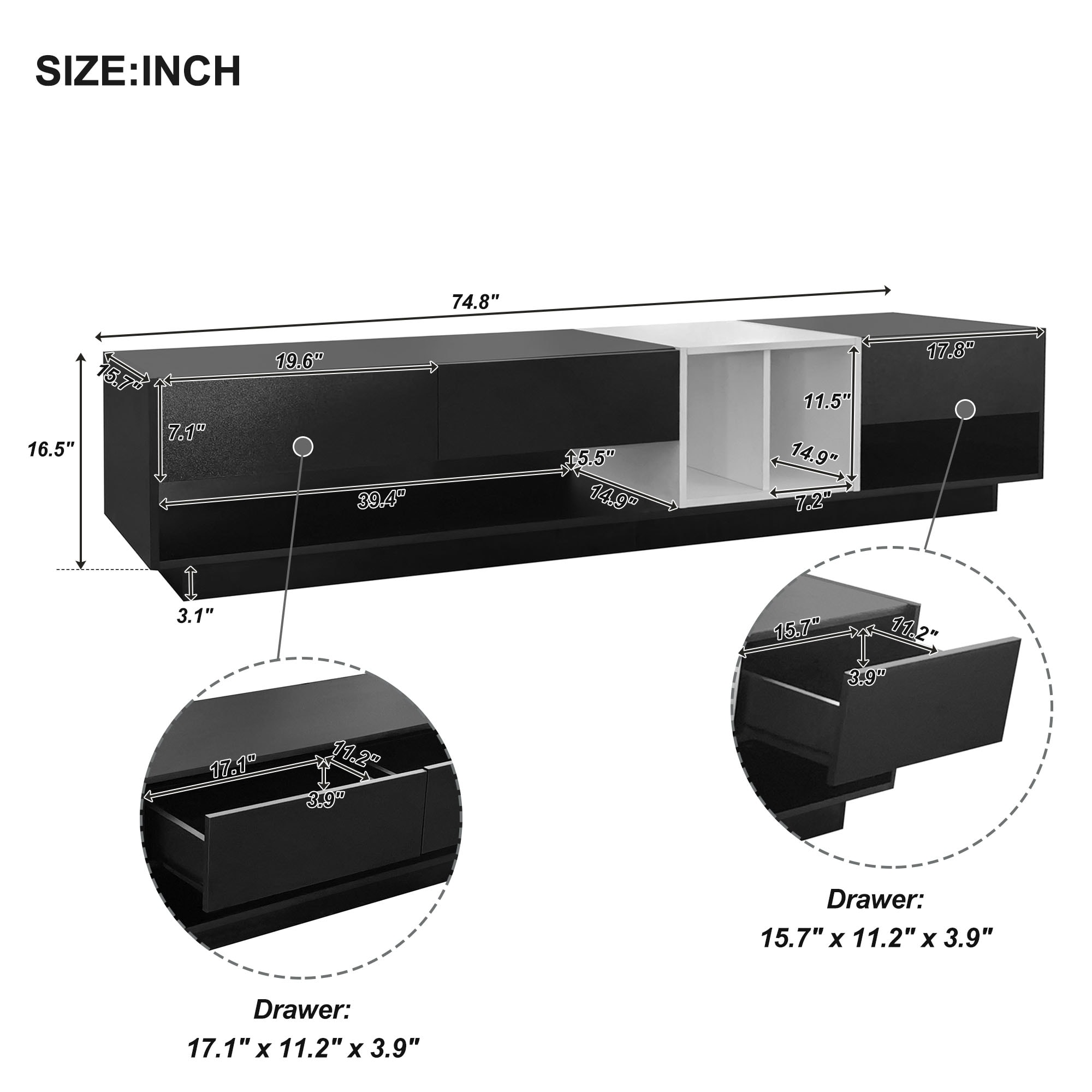 ModernLuxe WF311772AAB Tv-Stands - View #6