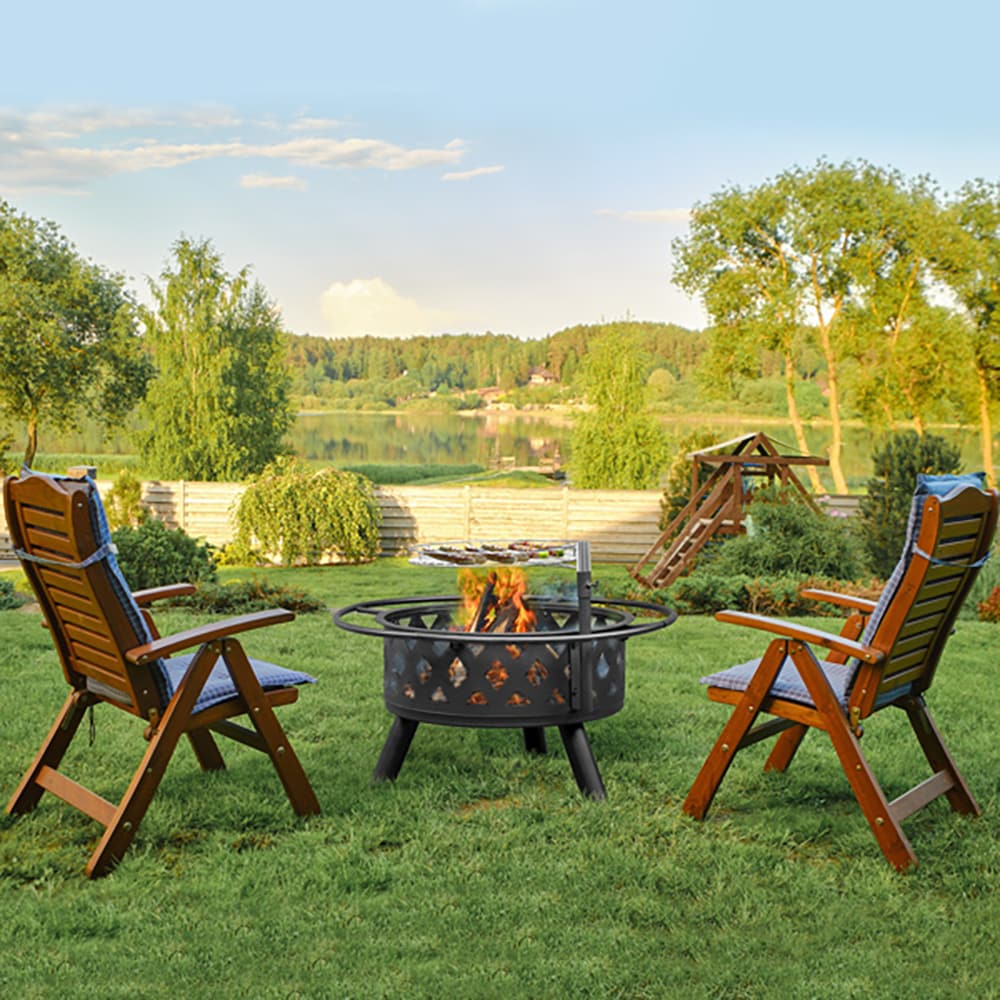 Fun Orange FUN11HW33 Outdoor-Woodburning-Firepits - View #8