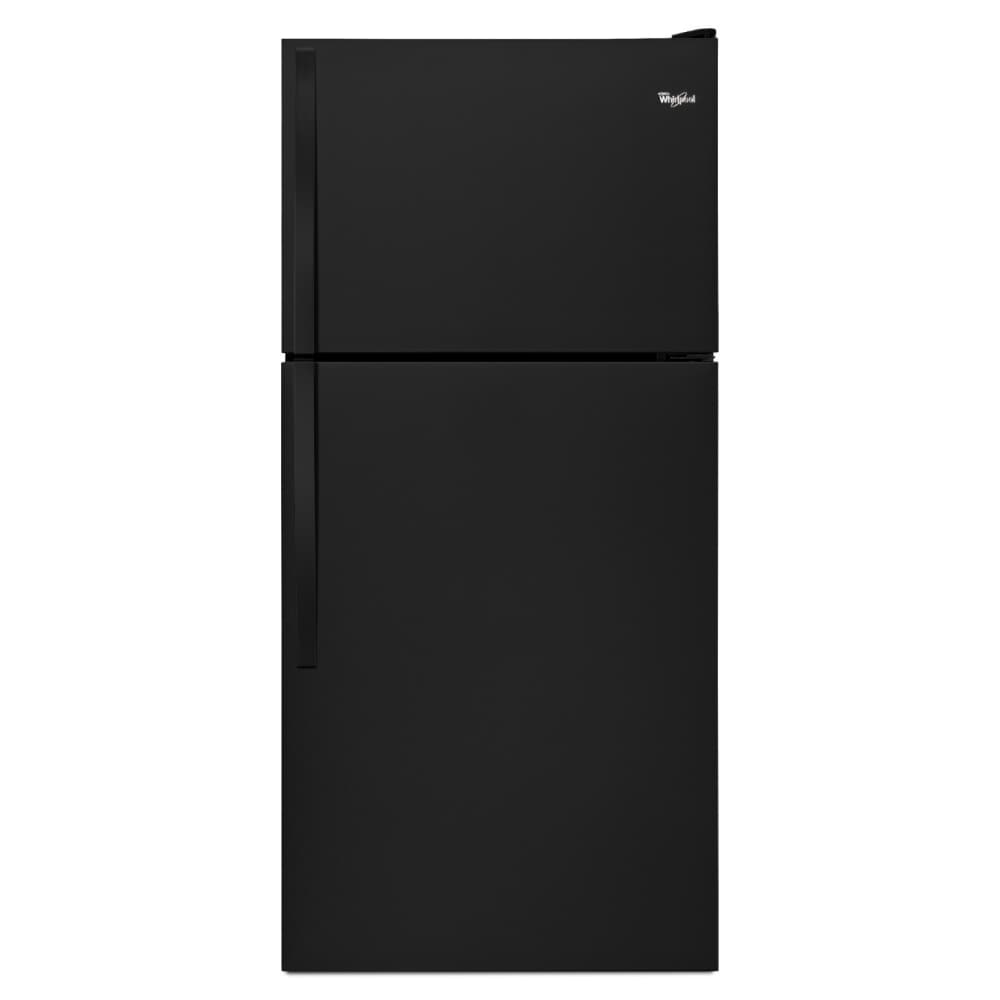 Whirlpool WRT318FZDB 18.2-cu ft Top-Freezer Refrigerator ( Black )