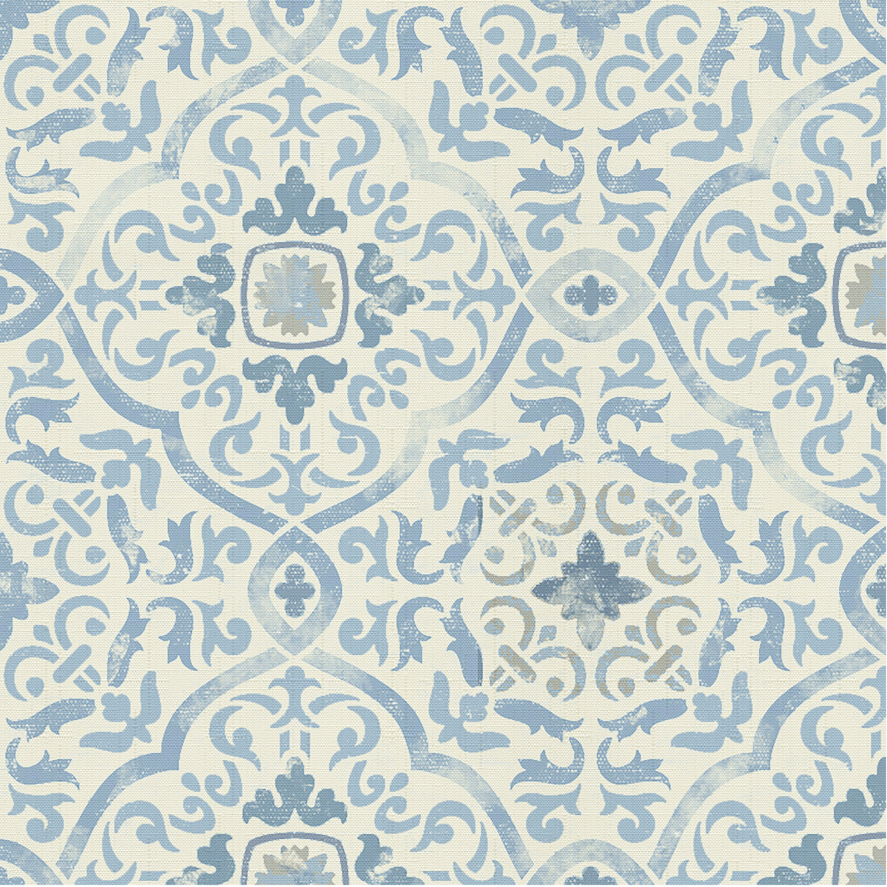 LEVOLOR 508677 Terrazzo Marine/Navy Light filtering Polyester Roller shade swatch