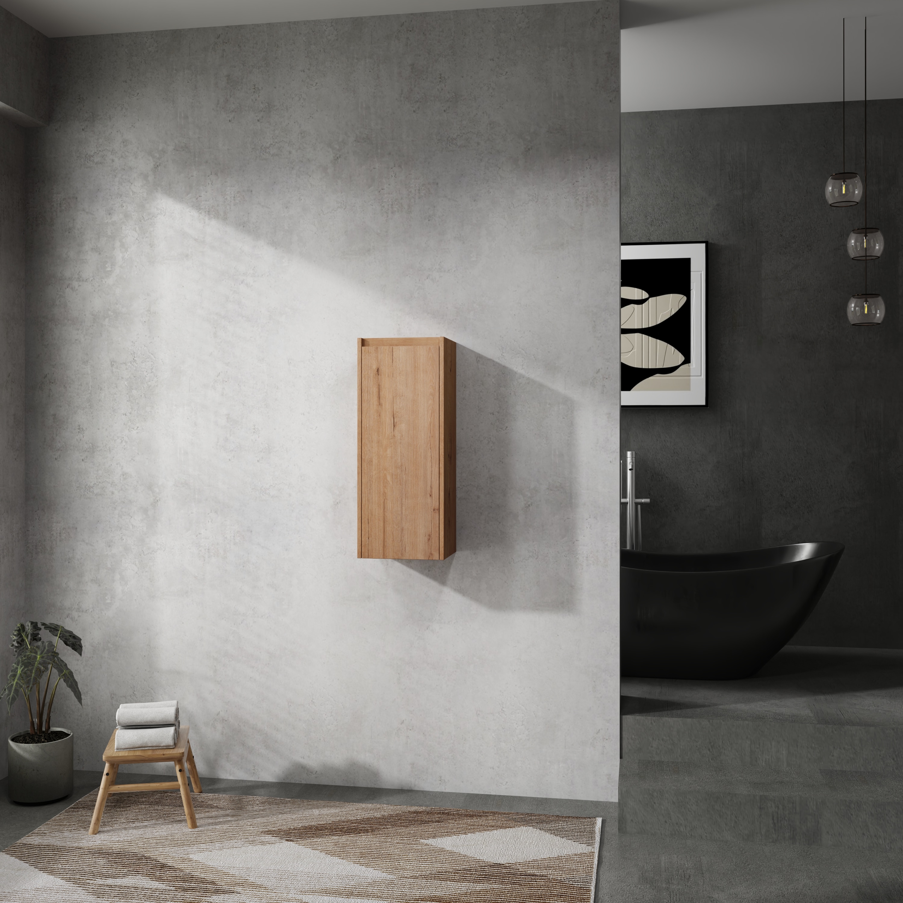 Tahanbath MT2-196498 Bathroom-Wall-Cabinets - View #3