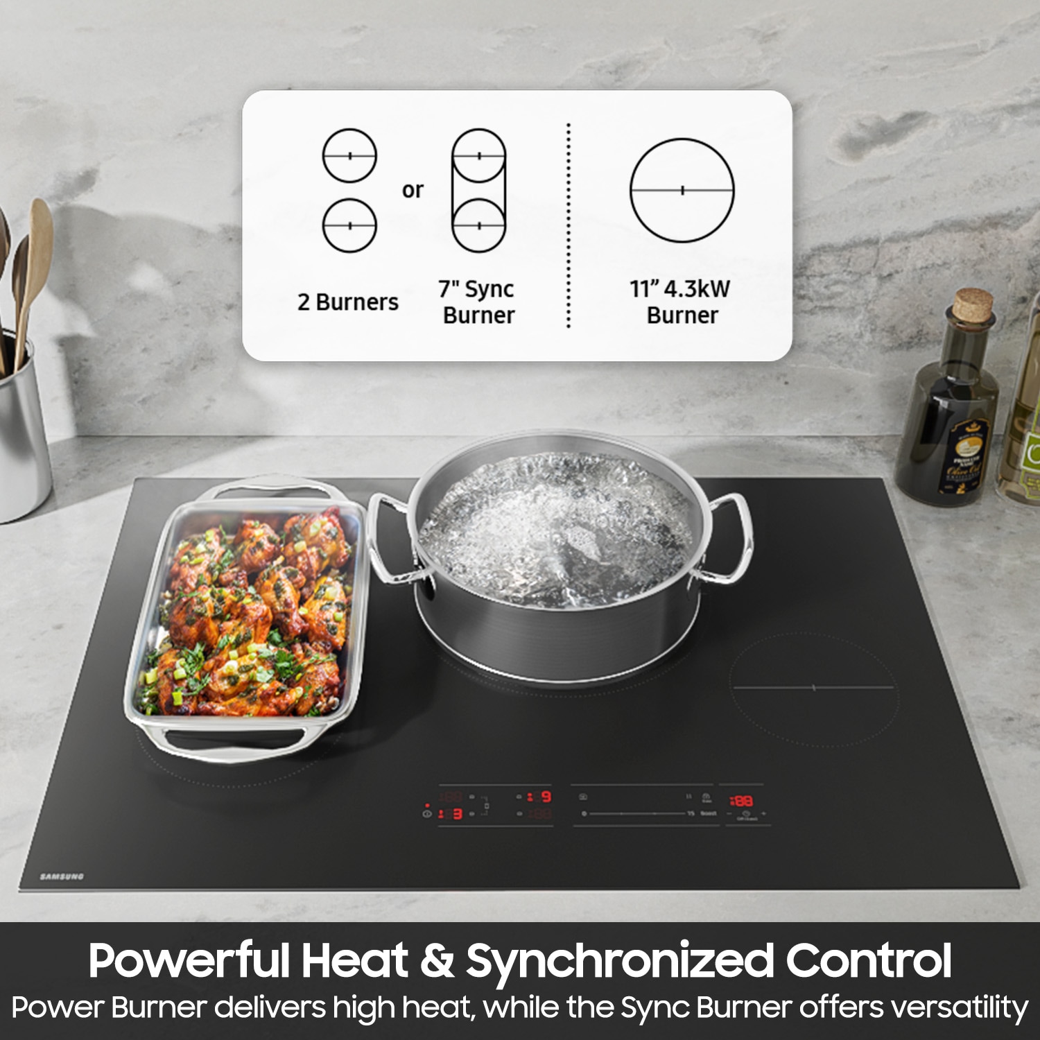 Samsung CC70F30S2D Induction-Cooktops - View #7
