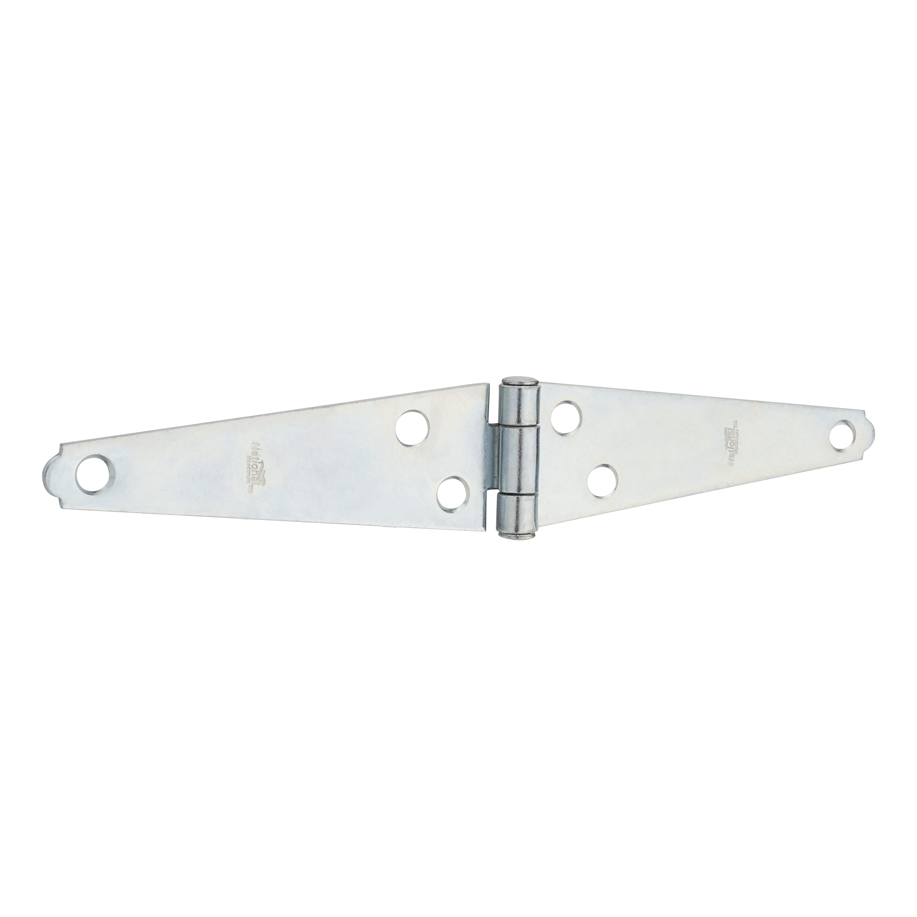 National Hardware N127-514 1-1/4-in H Zinc plated Strap Interior/Exterior Door Hinge 2 -Pack