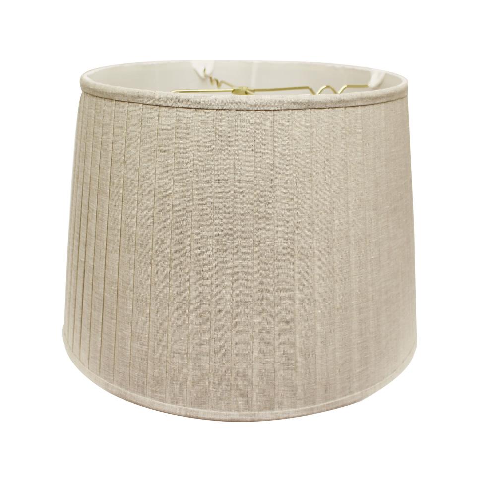 Cloth & Wire 11-in x 16-in Oatmeal Linen Empire Lamp Shade at Lowes.com