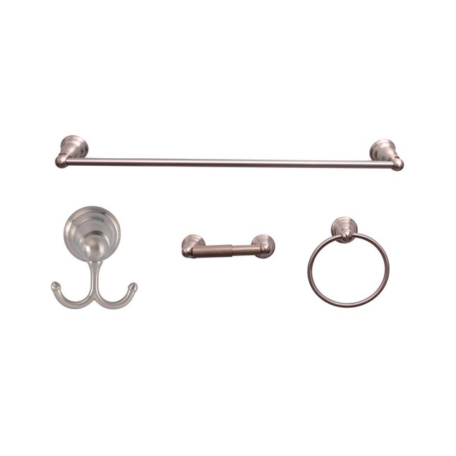 Barclay Sherlene Double Hook Satin Nickel Towel Hook Barclay Sherlene Double Hook Satin Nickel Towel Hook