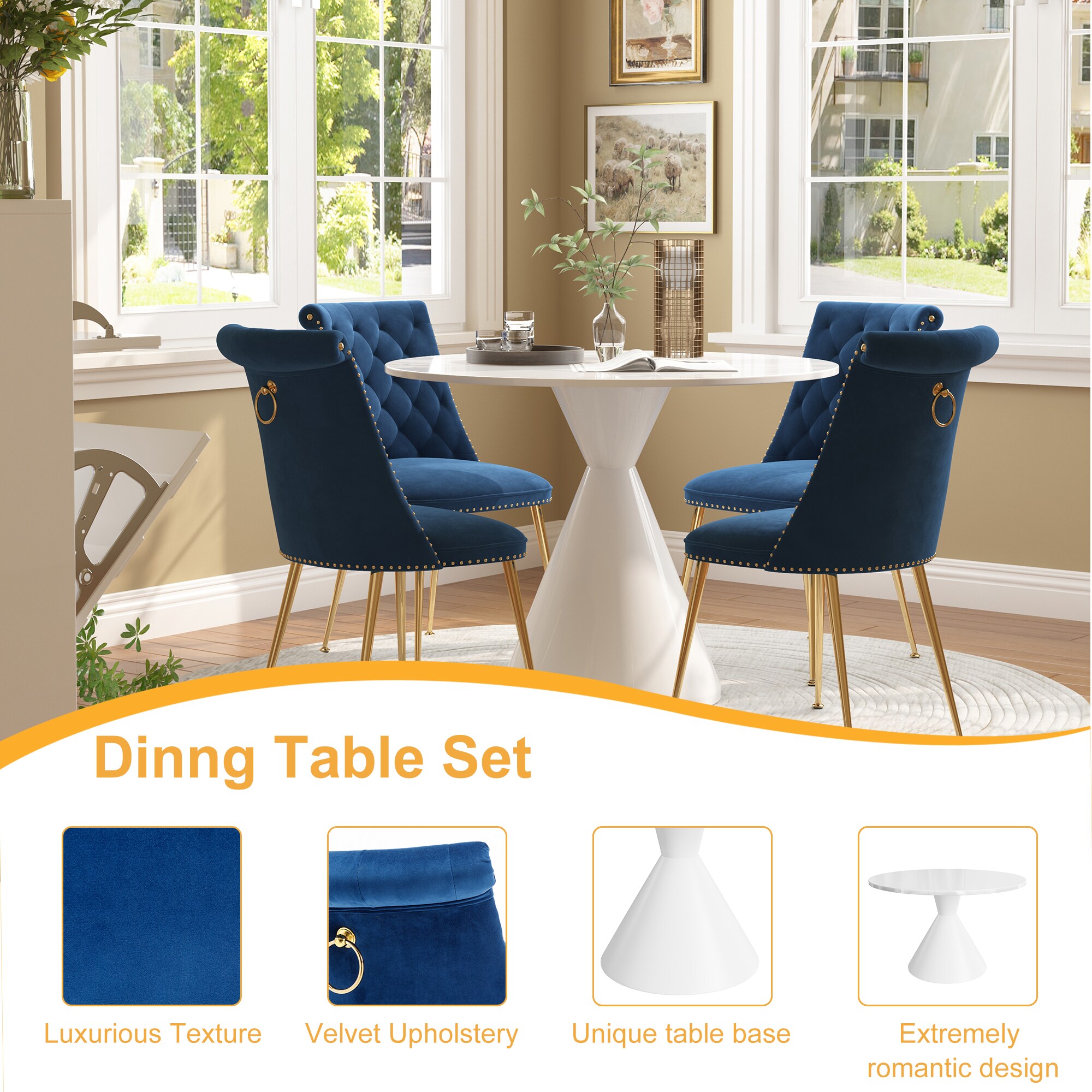 Clihome CL-RBT1-BBG700BK Dining-Sets - View #5