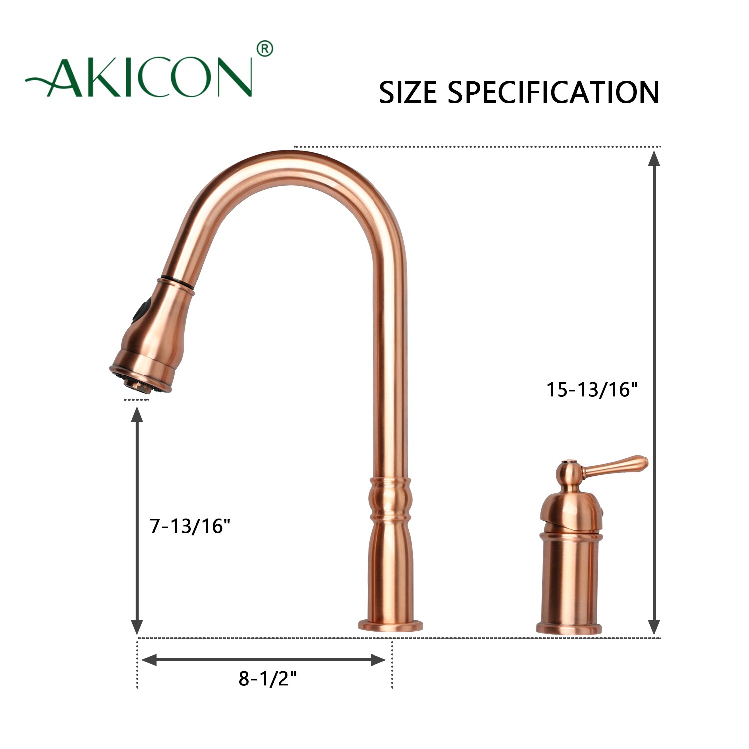 Akicon AK97918C Kitchen-Faucets - View #7