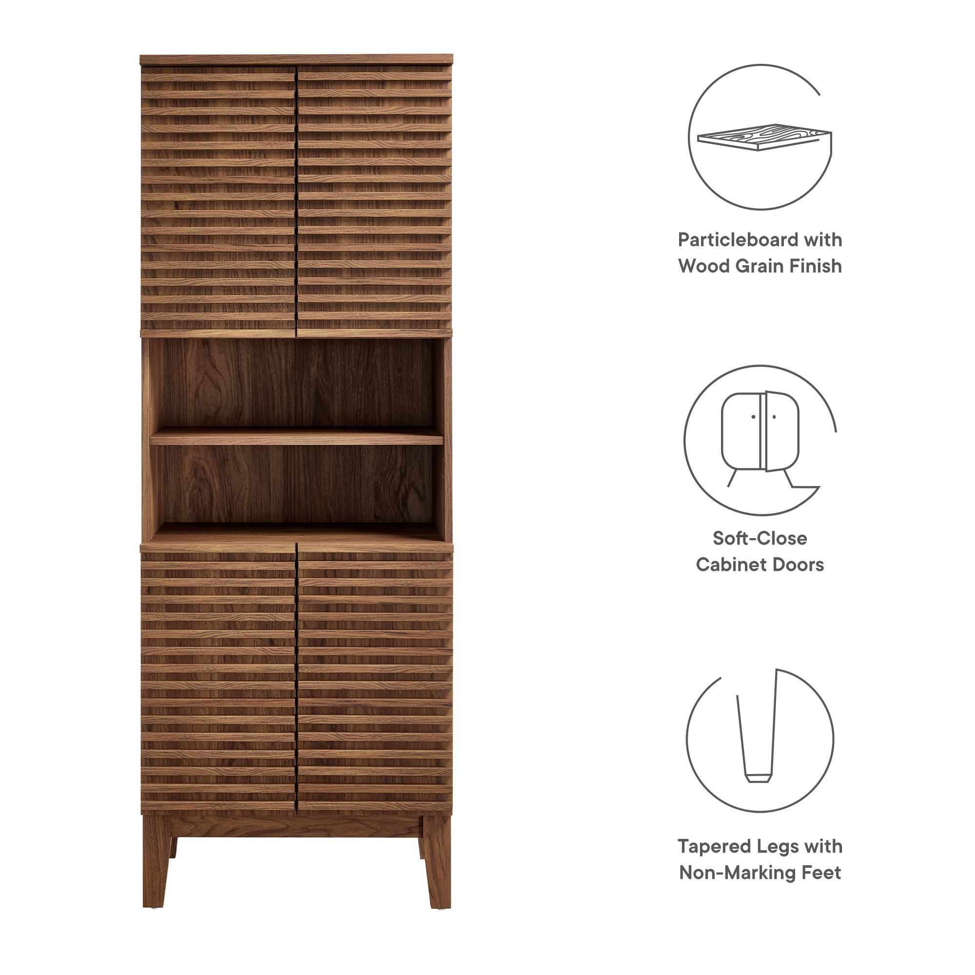 Modway EEI-6852-WAL Bathroom-Wall-Cabinets - View #2