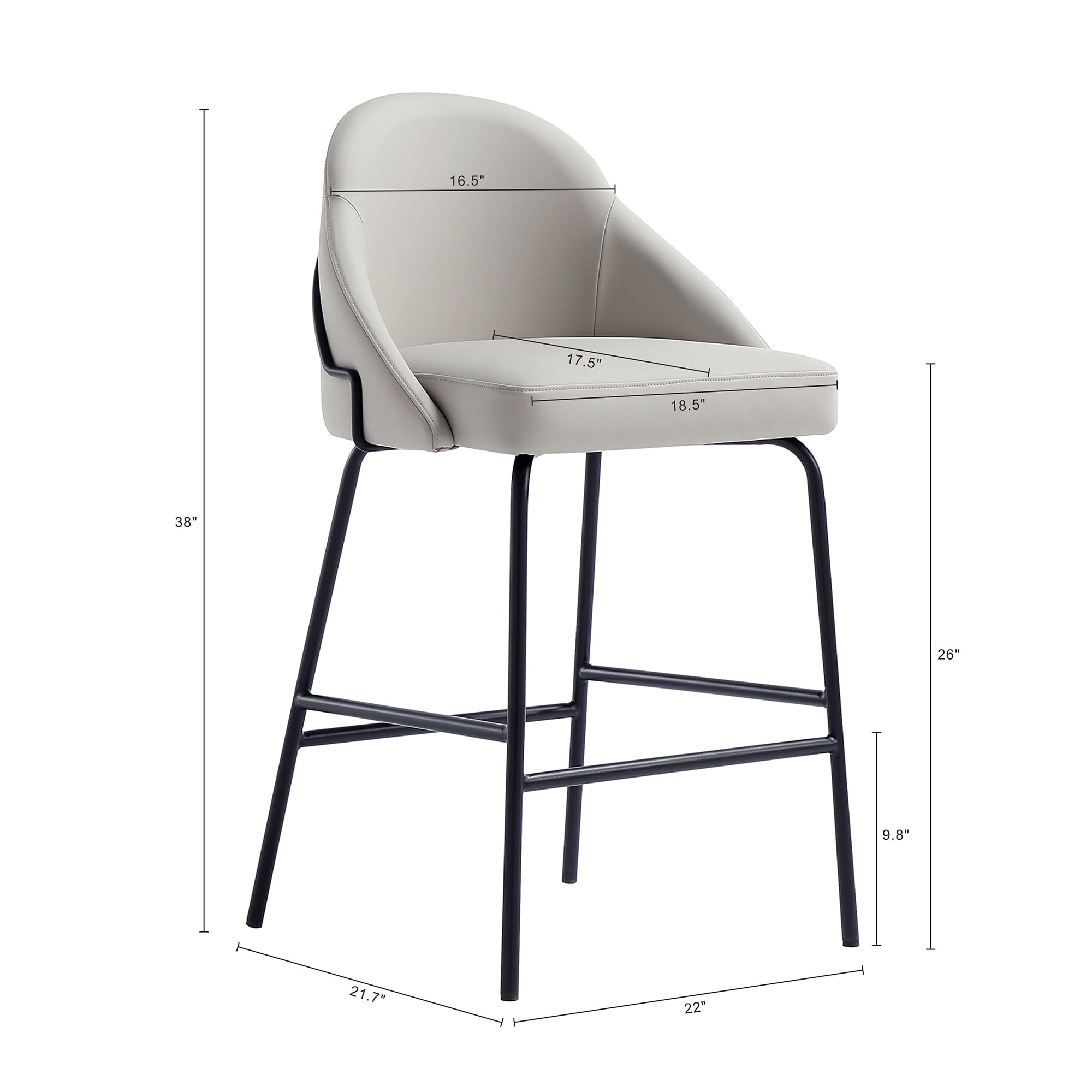 Manhattan Comfort CS019-BST stools - View #3