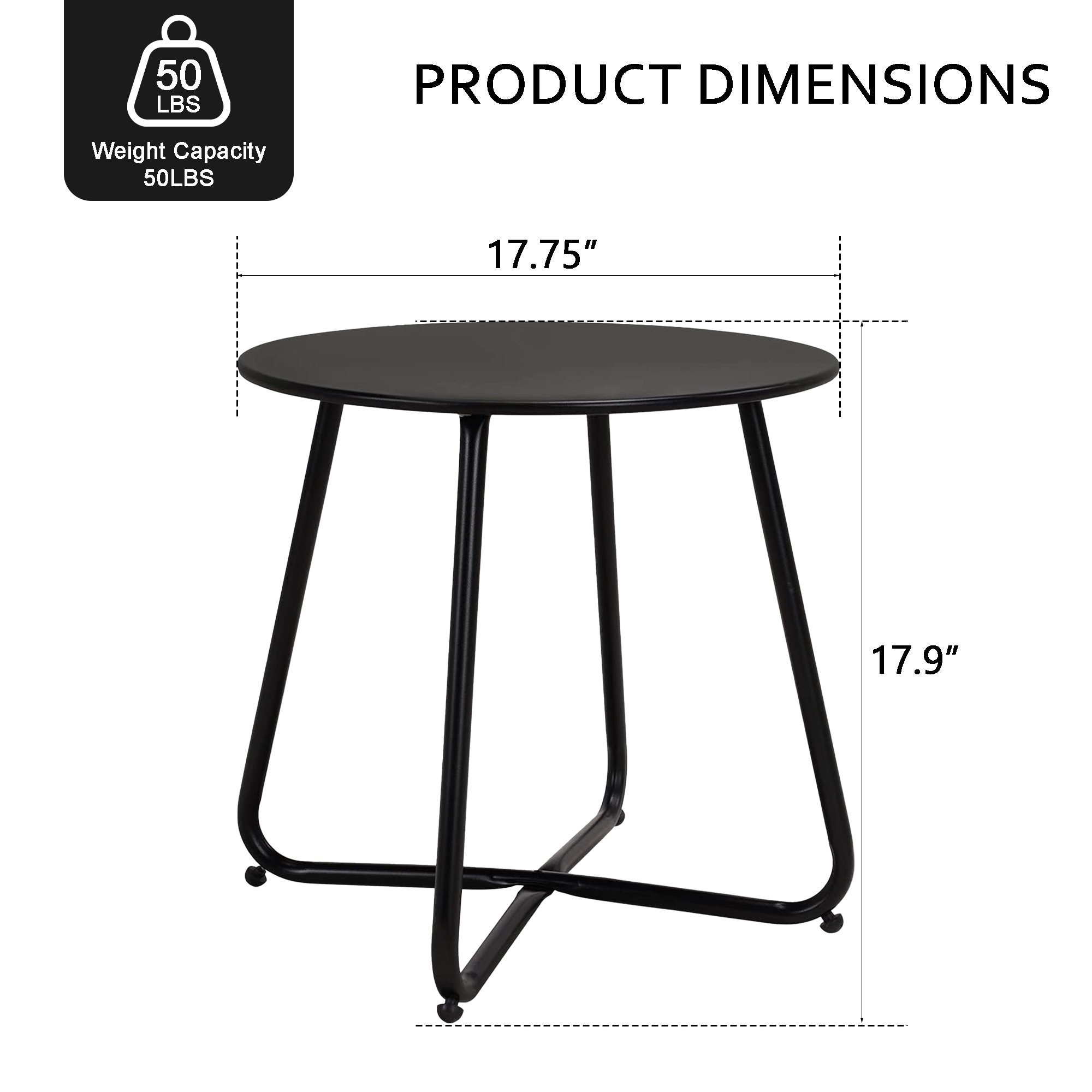 Sunrinx OD-33-HWTZ Patio-Tables - View #5