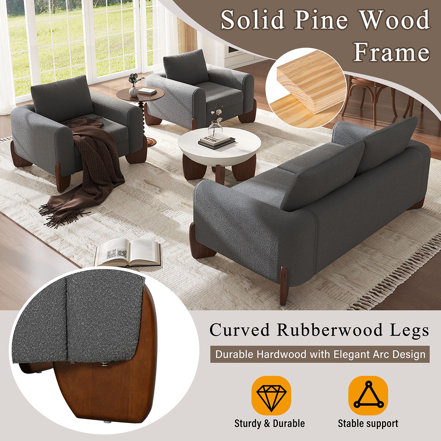 GZMR GZ-GN3915C Sofas-Loveseats - View #8