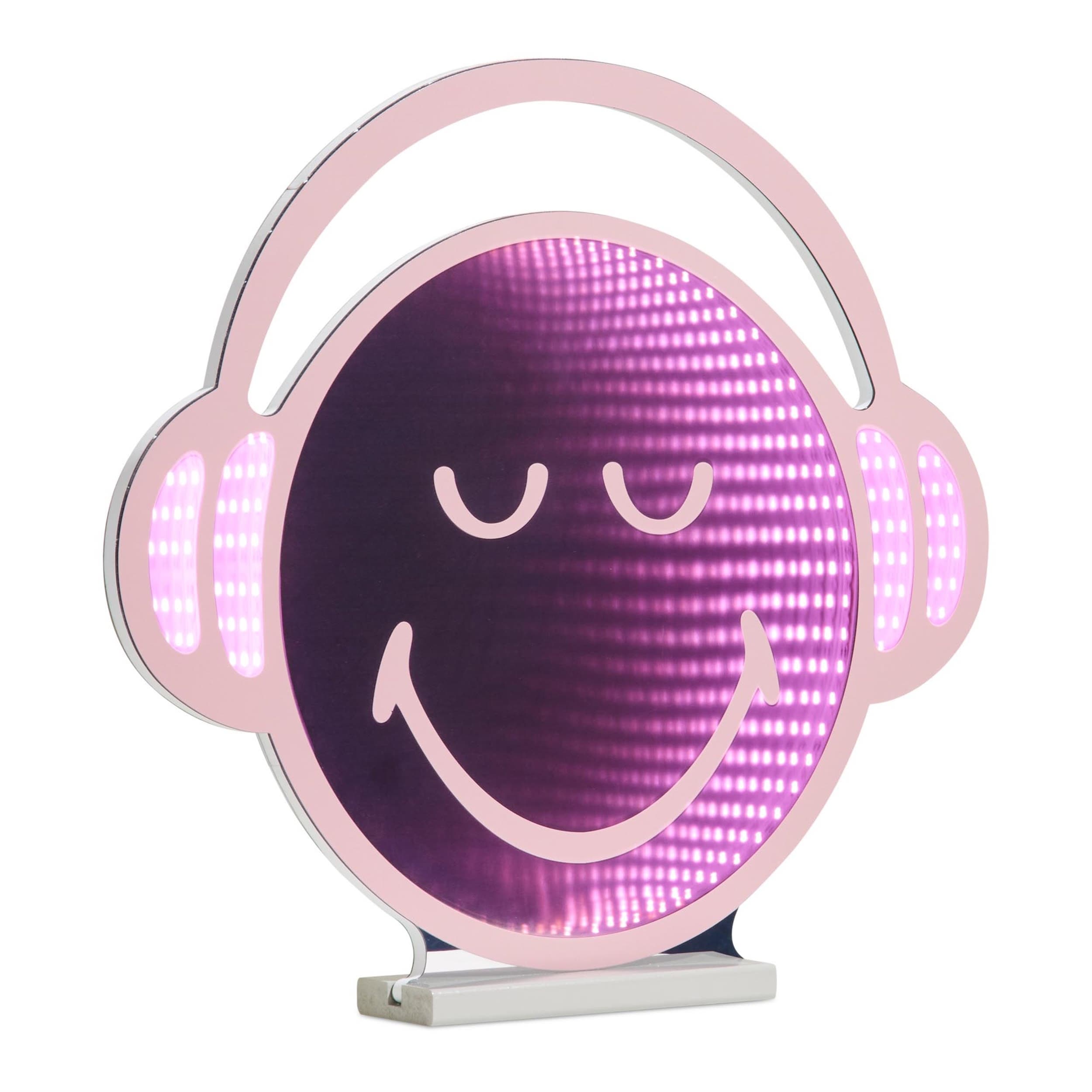 Melrose International SmileyWorld icon w/Headphone Ekkolight 20 in H