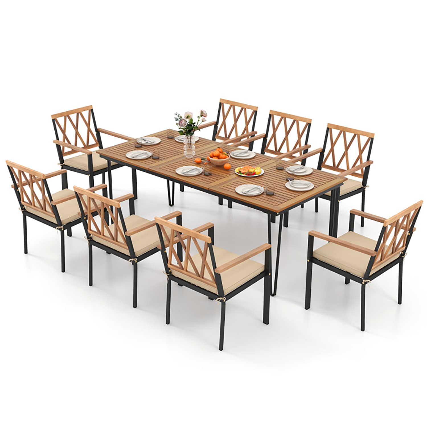 GZMR GZ-HW8604 Patio-Dining-Sets - View #4