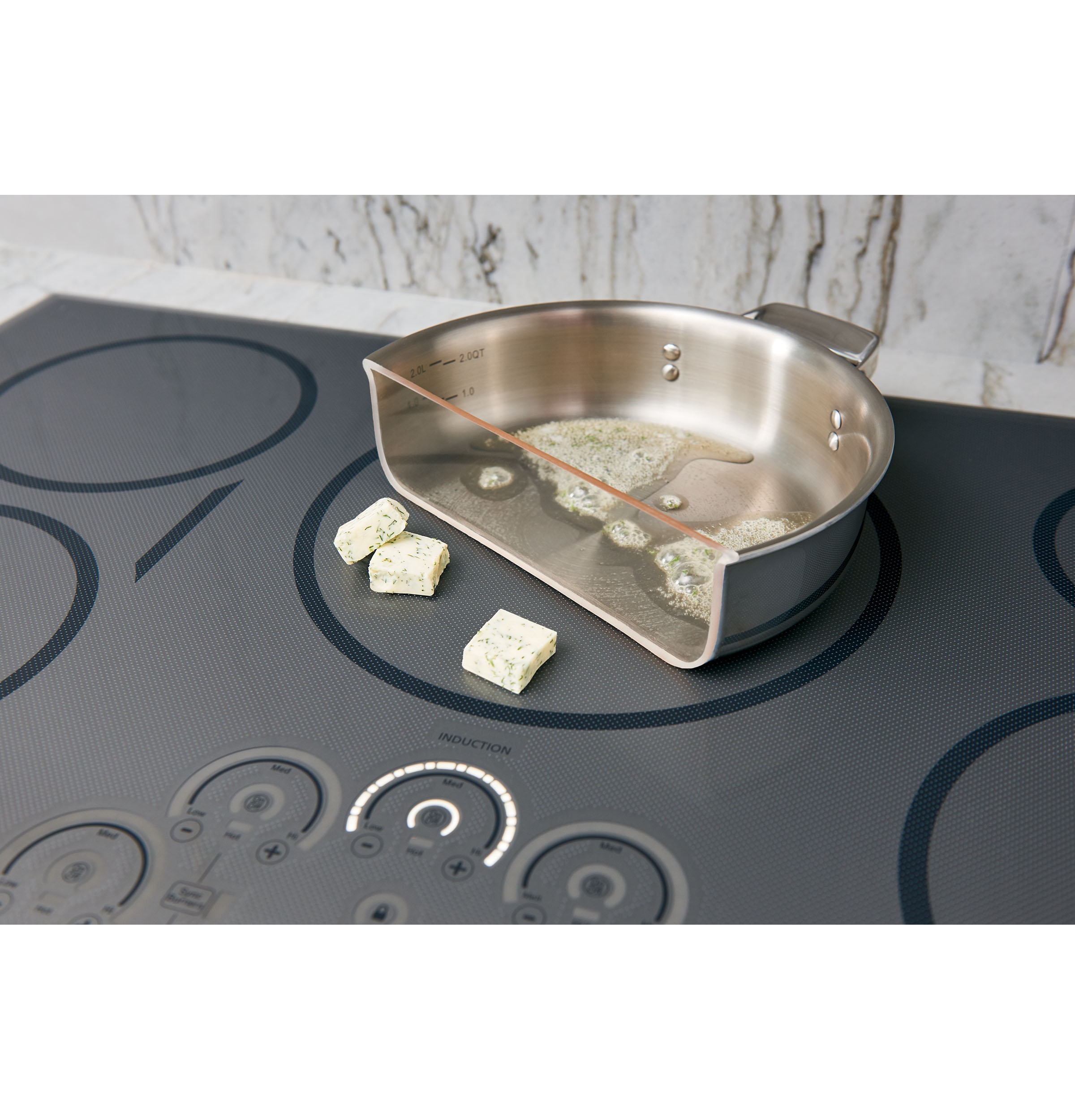 GE Café™ Series 36 Built-In Touch Control Induction Cooktop