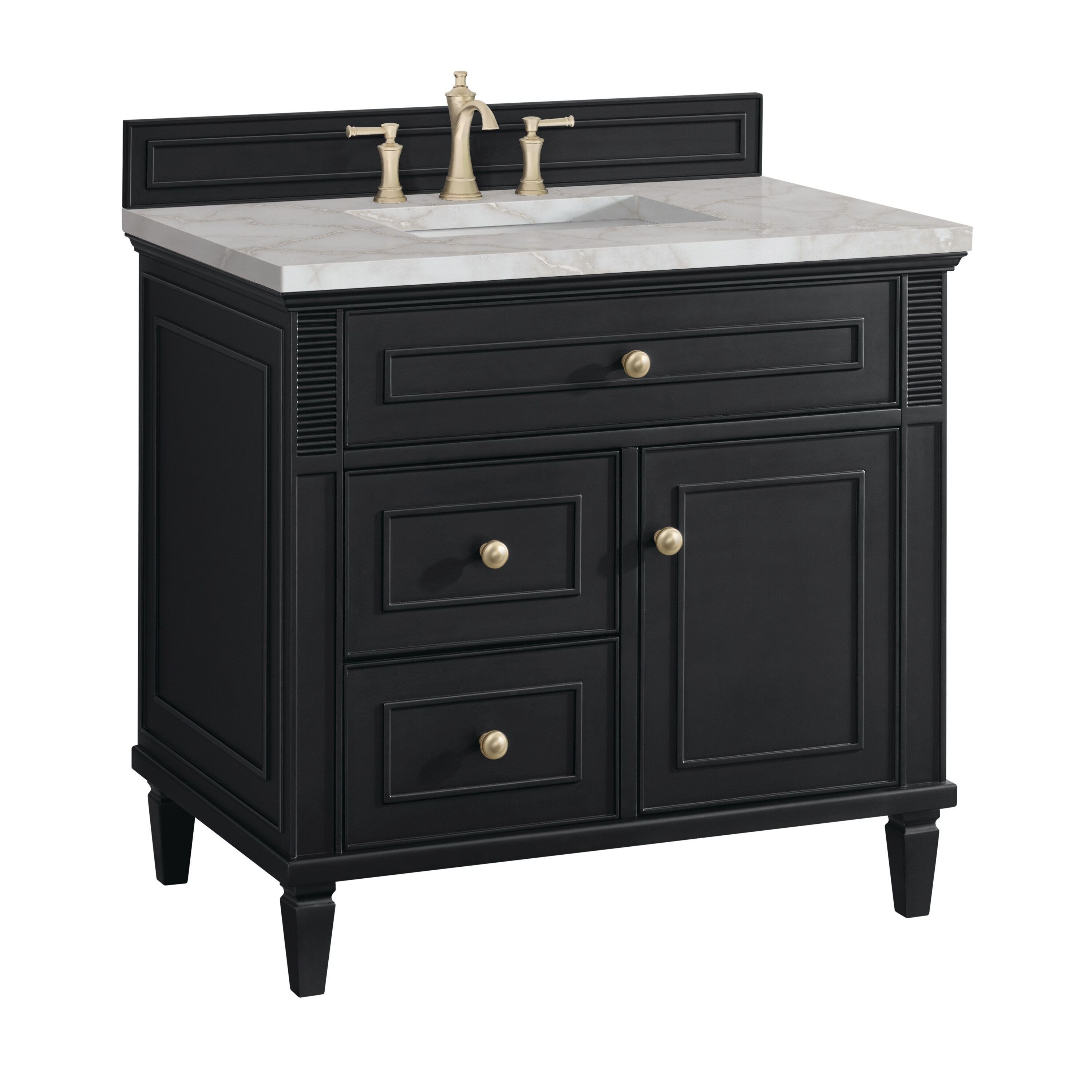James Martin Vanities 424-V36-BKO-3VSL Bath-Vanity-Combo - View #6