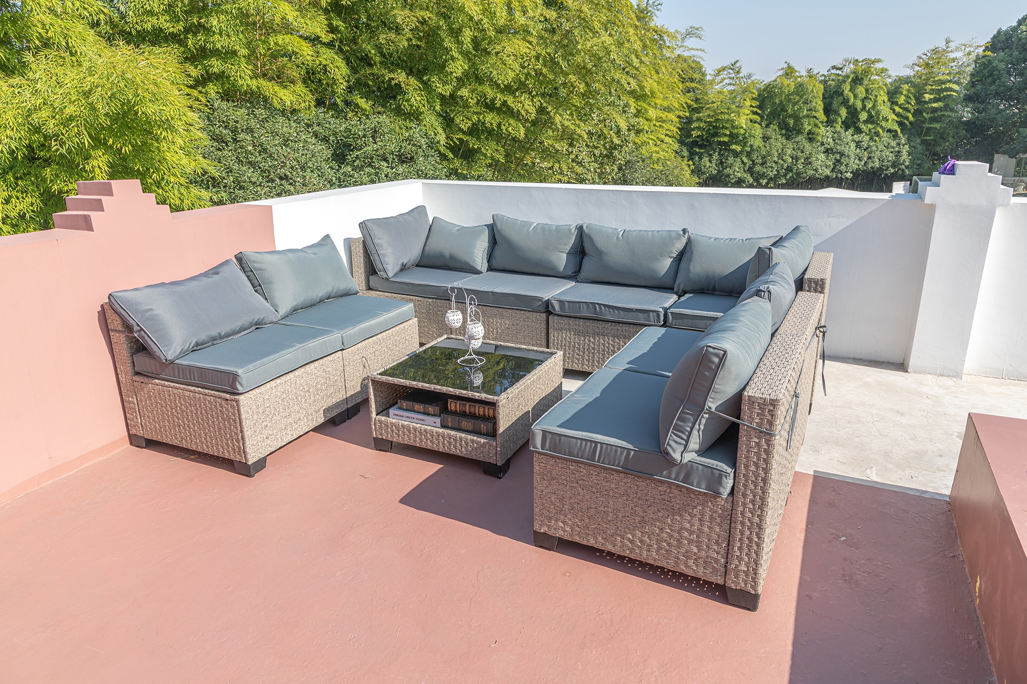 SINOFURN SYD090003GY Patio-Sofas-Daybeds - View #3