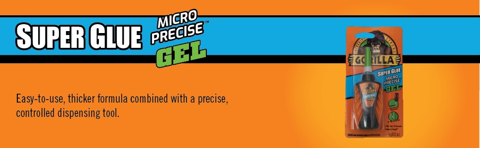 Gorilla Super Glue Micro Precise Gel