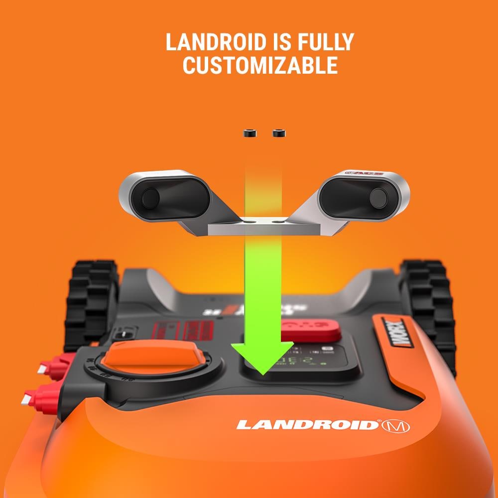 WORX Landroid Robotic Lawn with GPS Assisted Navigation (1/4 Acre Acre) Lowes.com