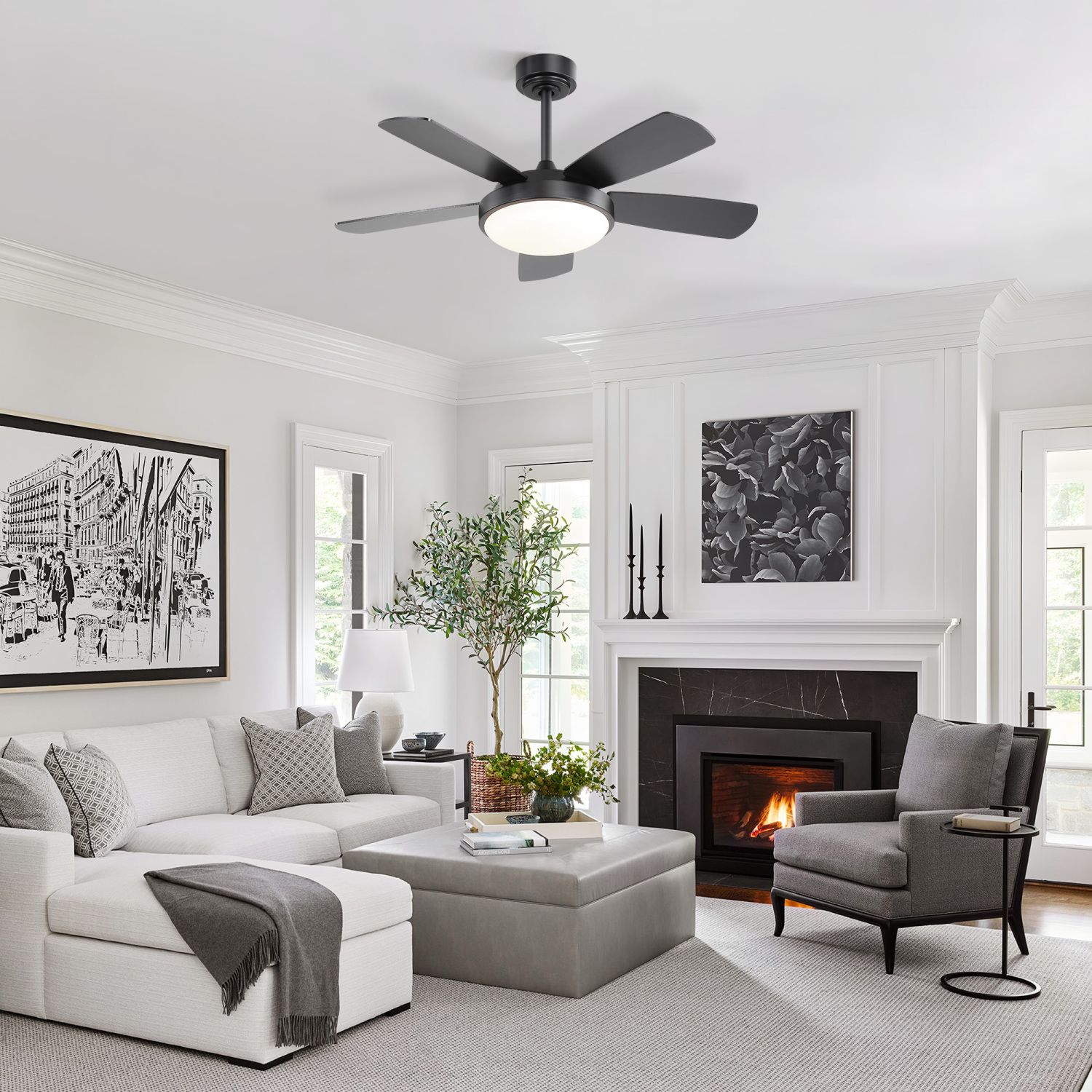 Tenleaf LIGHT0413-274-1 Ceiling-Fans - View #3