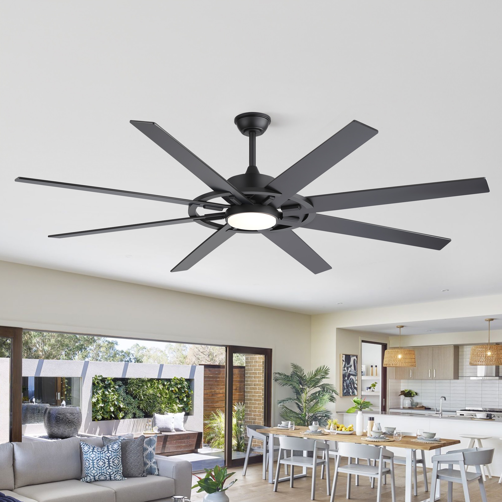 Breezary 34002-BK Ceiling-Fans - View #2