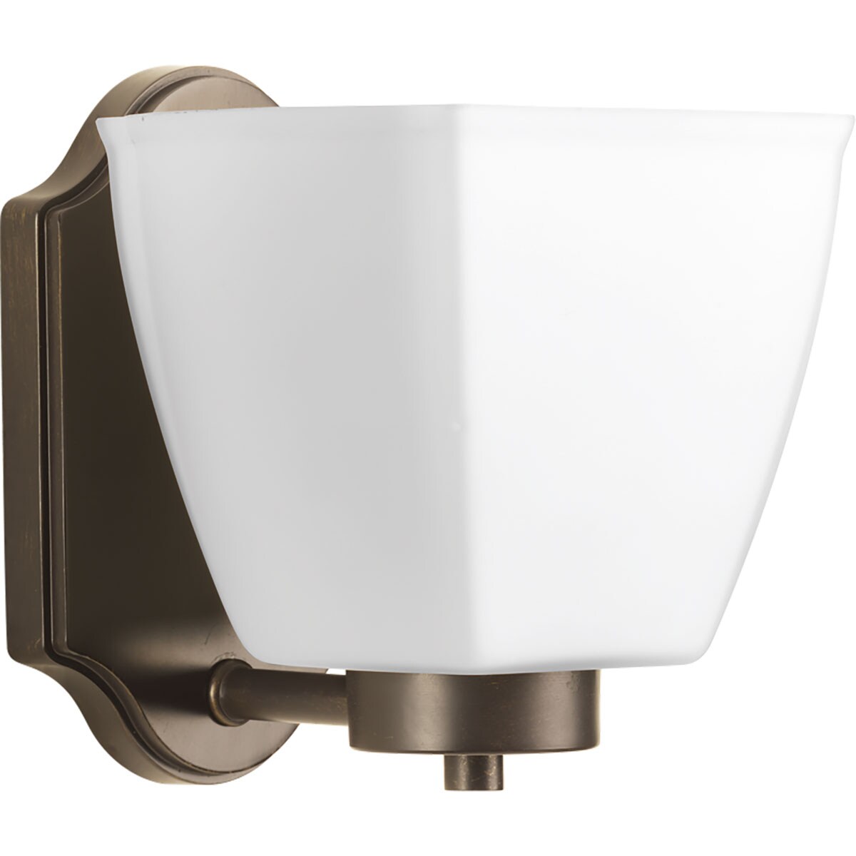 Progress Lighting P2107-20 Bounty 1-Light Antique Bronze Transitional Vanity Light