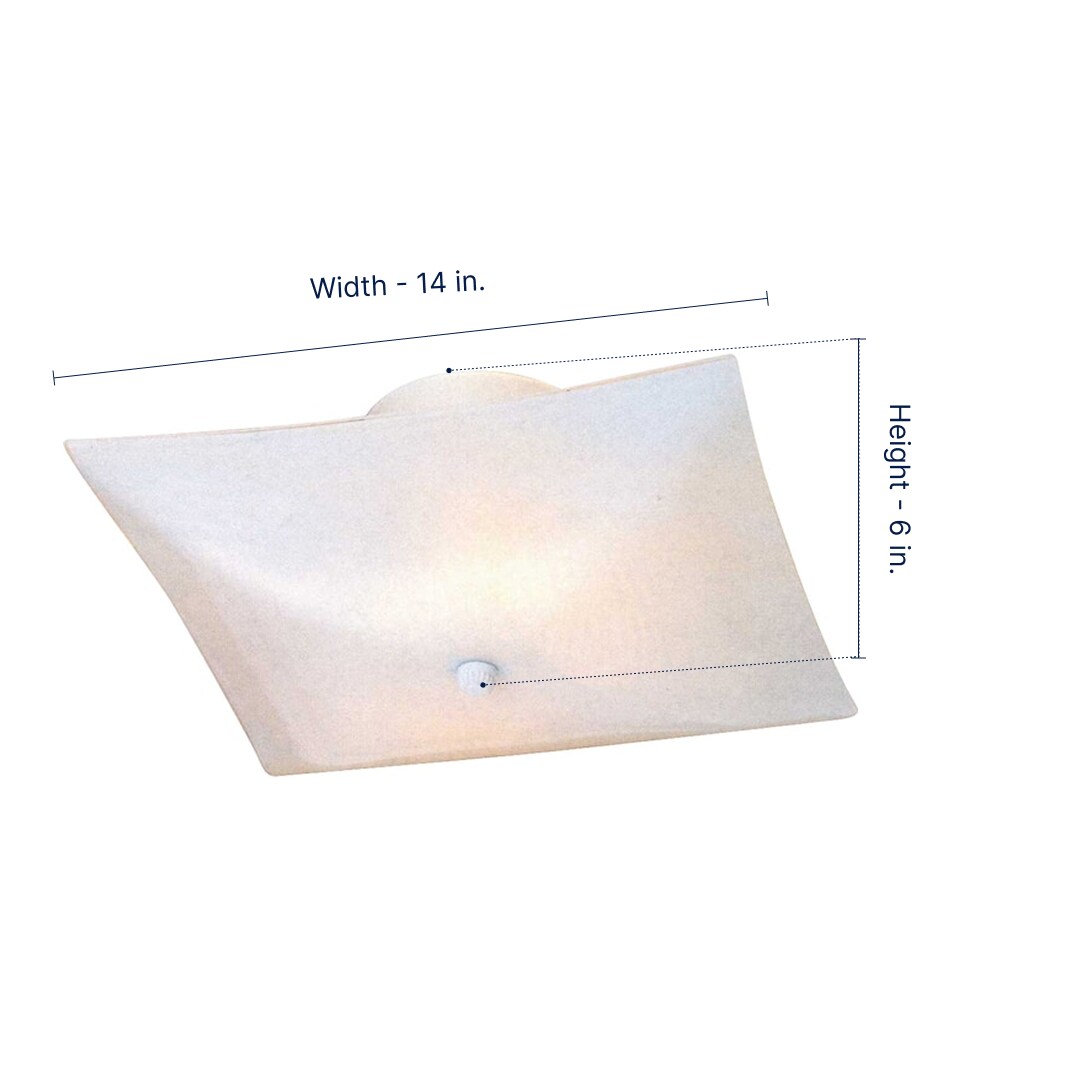Volume Lighting V1916-6 flushmounts - View #2