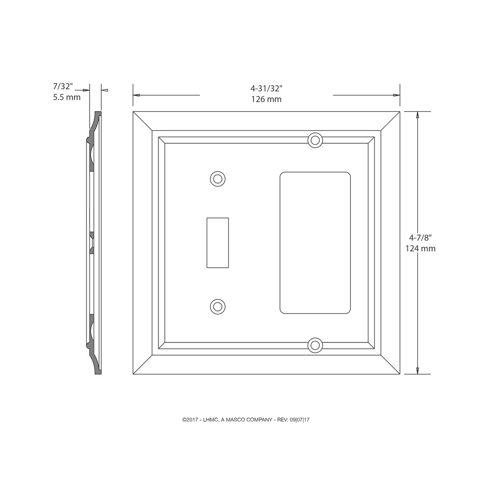 Brainerd W10601-SN-UC Electrical-Wall-Plates - View #8