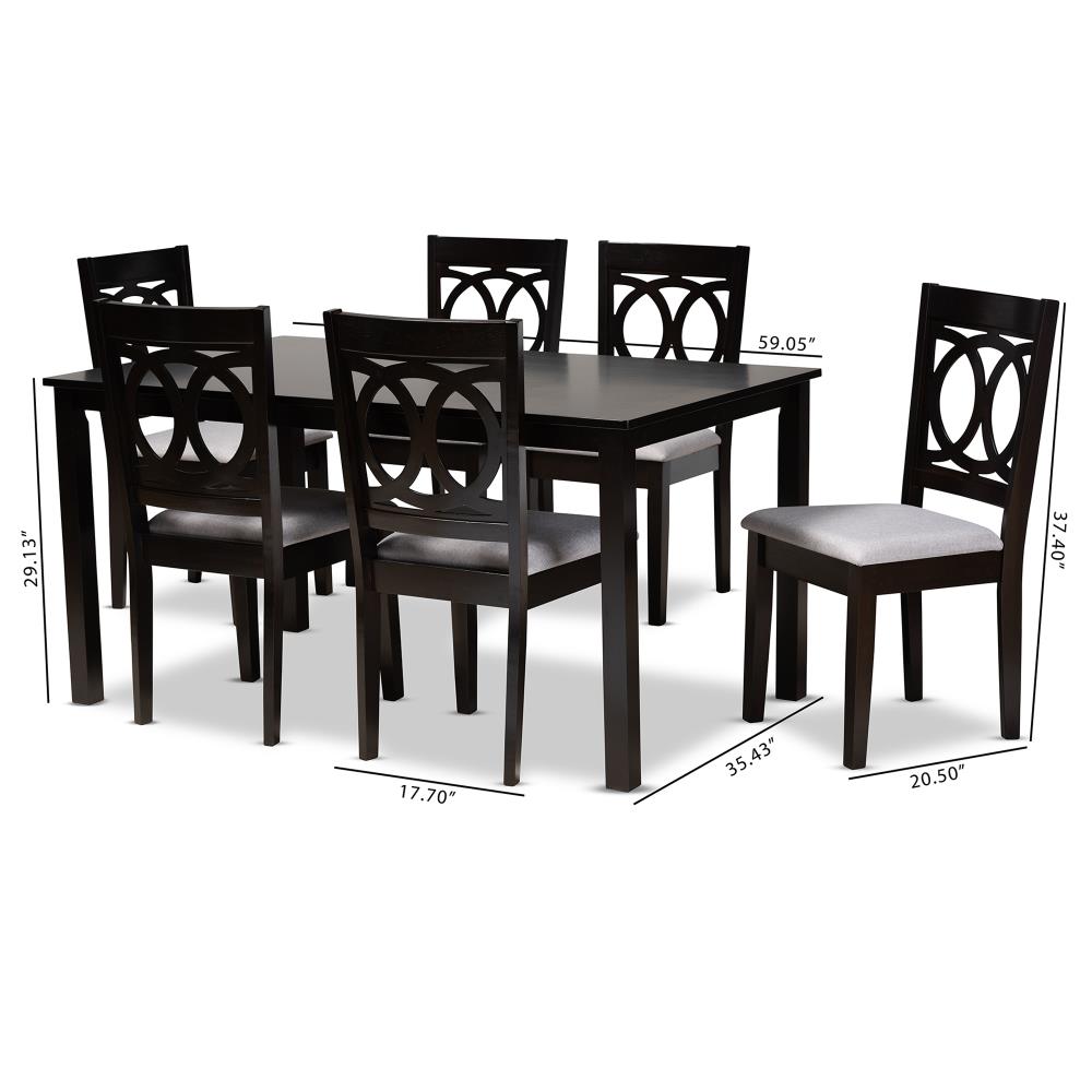 Baxton Studio 162-10524-10519-LW Dining-Sets - View #5