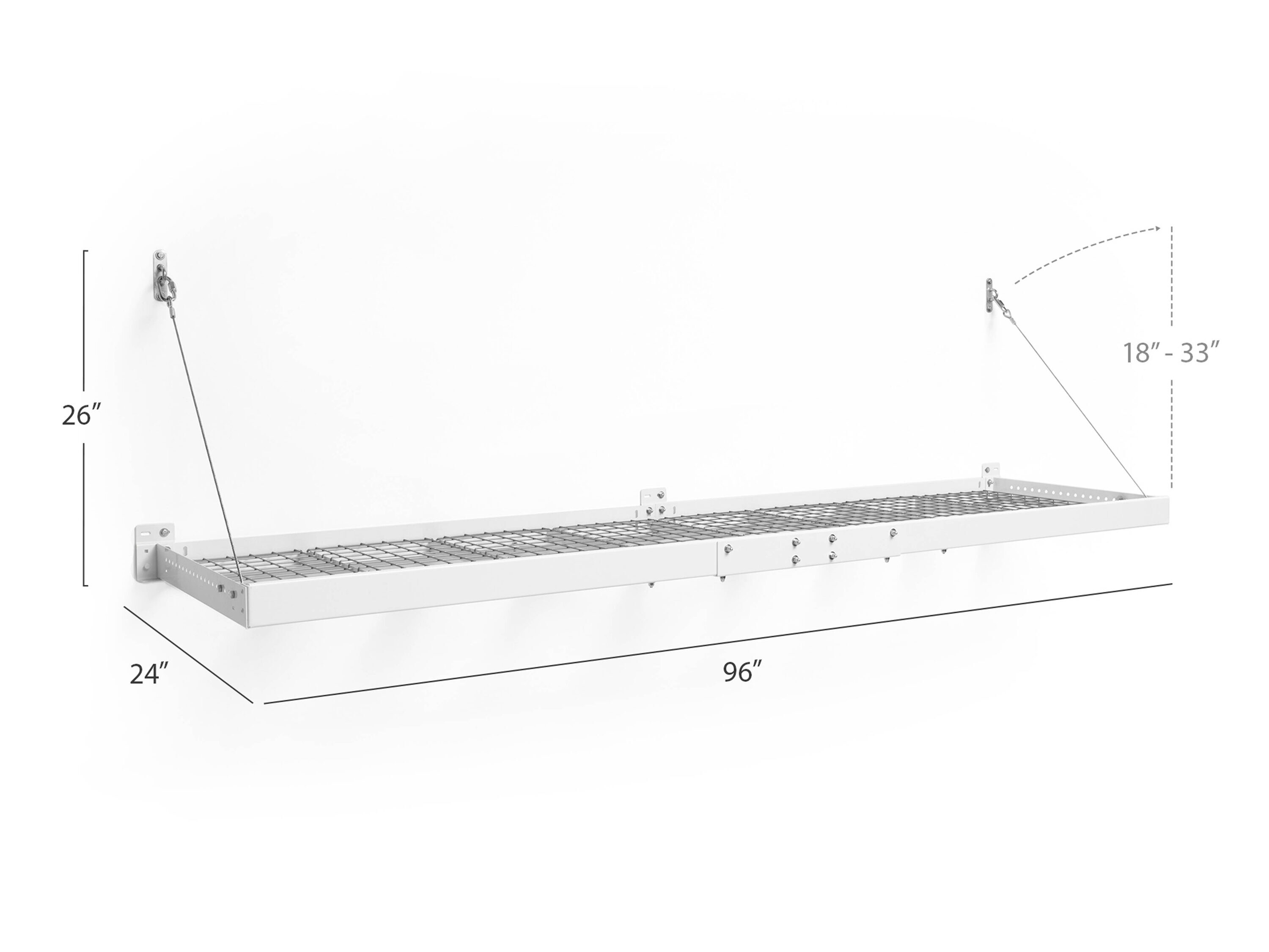NewAge Products 40409 Wall-Mounted-Shelving - View #6
