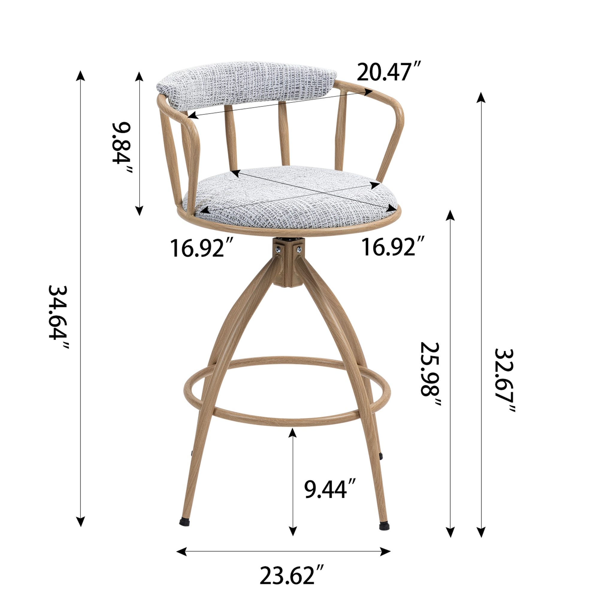 Bybafun YD3800038 stools - View #3