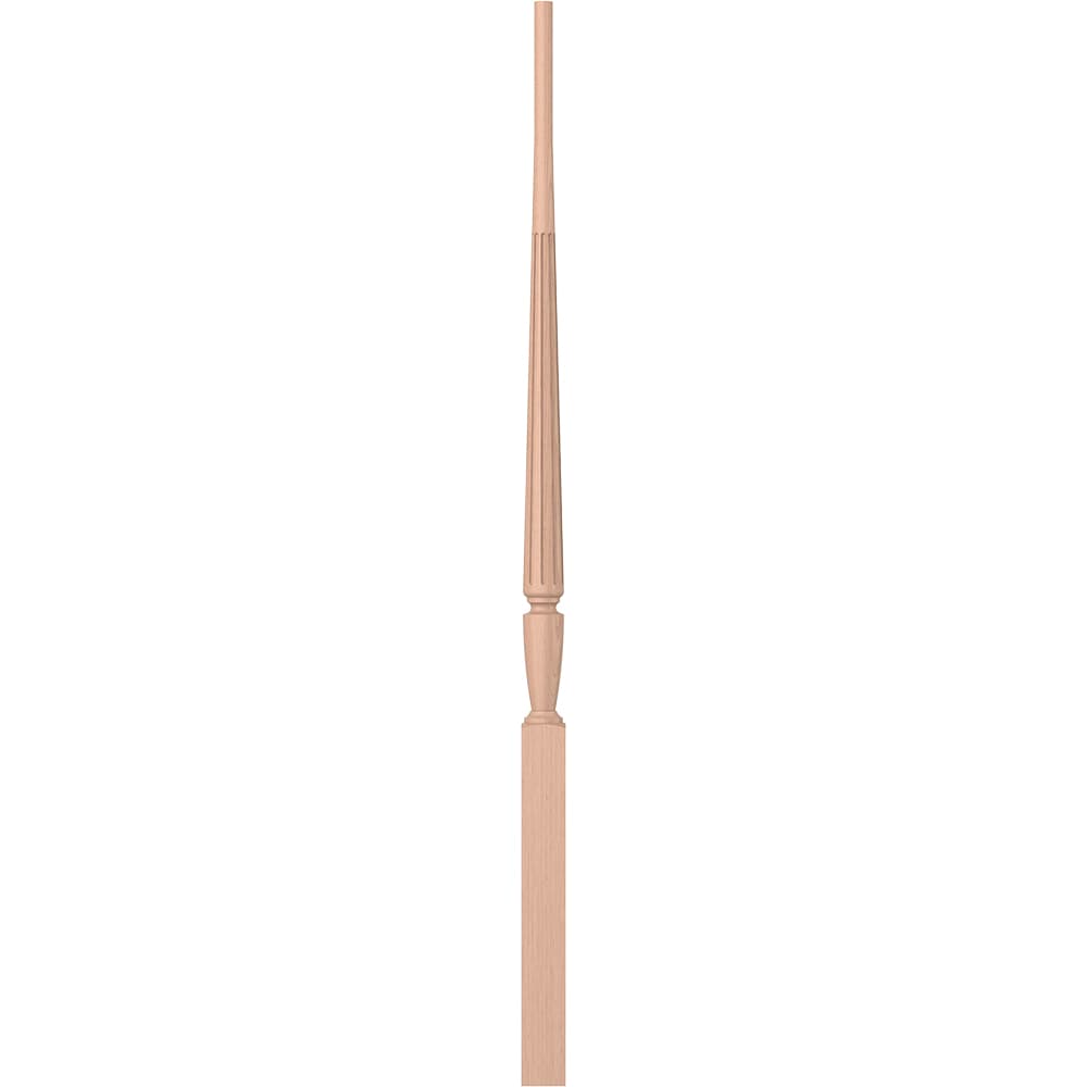 L.J. Smith Stair Systems LJF-2015-HM 42 42-in x 1.75-in Unfinished Hard Maple Pin Top Stair Baluster