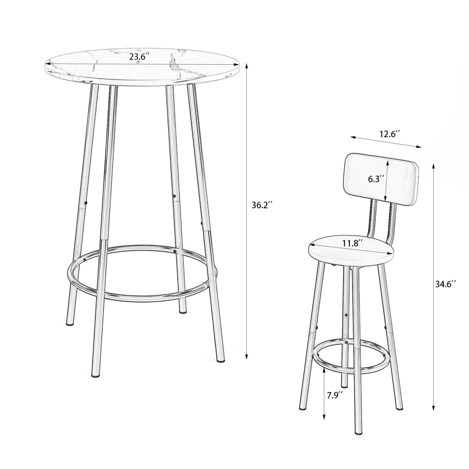 Streamdale Furniture W578P303846 Dining-Sets - View #5