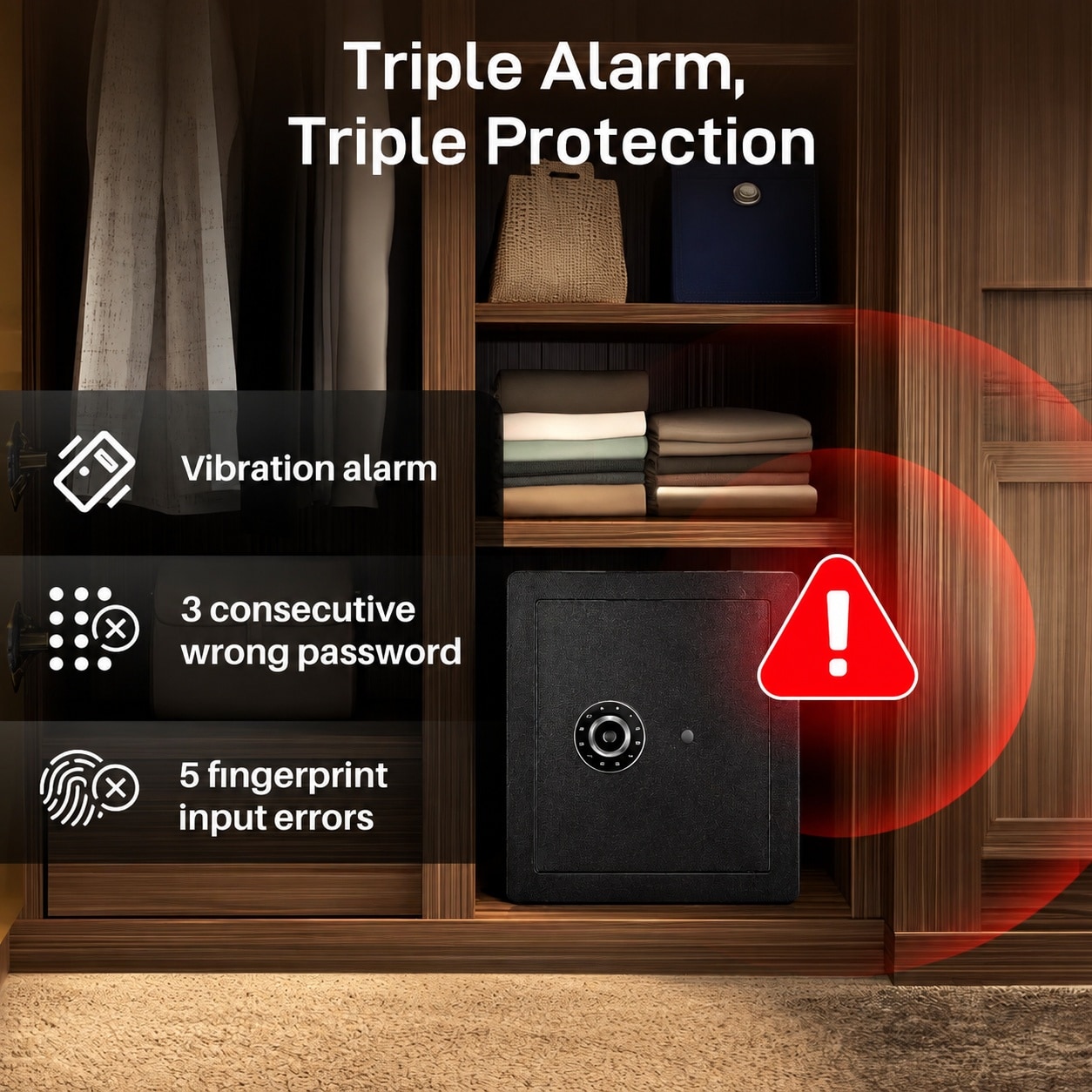 Ahfiwaso LAH0811H353 Chest-Safes - View #6