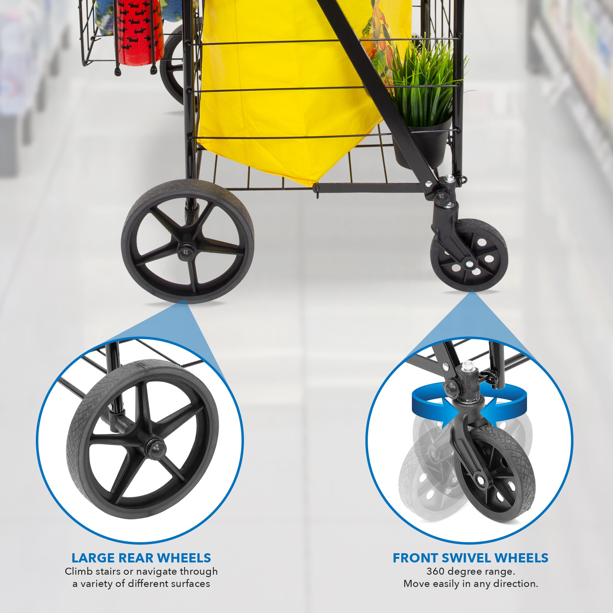 Mount-It! MI-907 Hand-Truck-Dollies - View #5